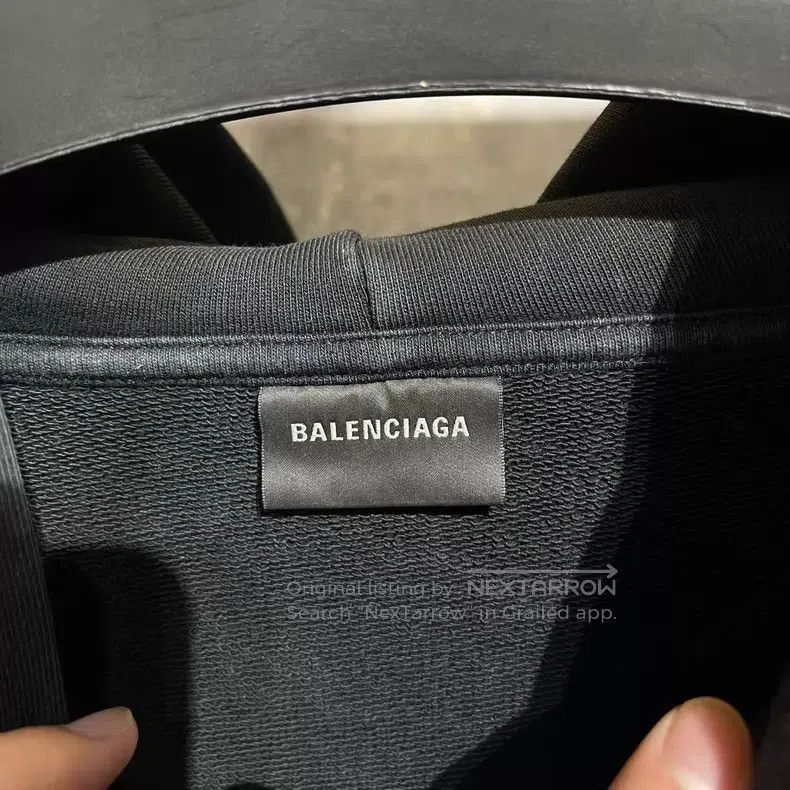 Balenciaga Balenciaga Graffiti Logo Hoodie Size US M / EU 48-50 / 2 - 5 Thumbnail