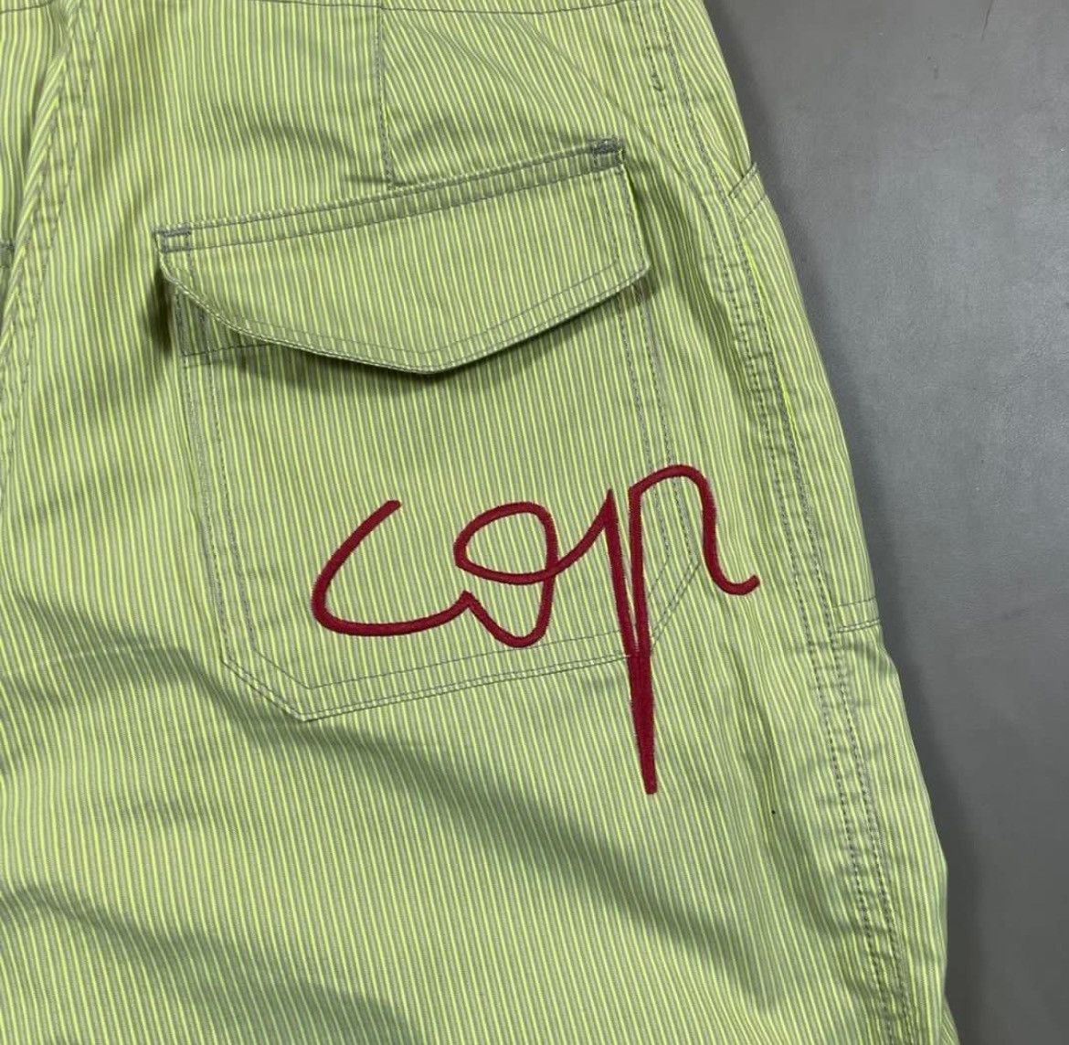 Cop Copine COP COPINE 00’s GREEN CARGO PANTS Size 27" / US 4 / IT 40 - 9 Thumbnail