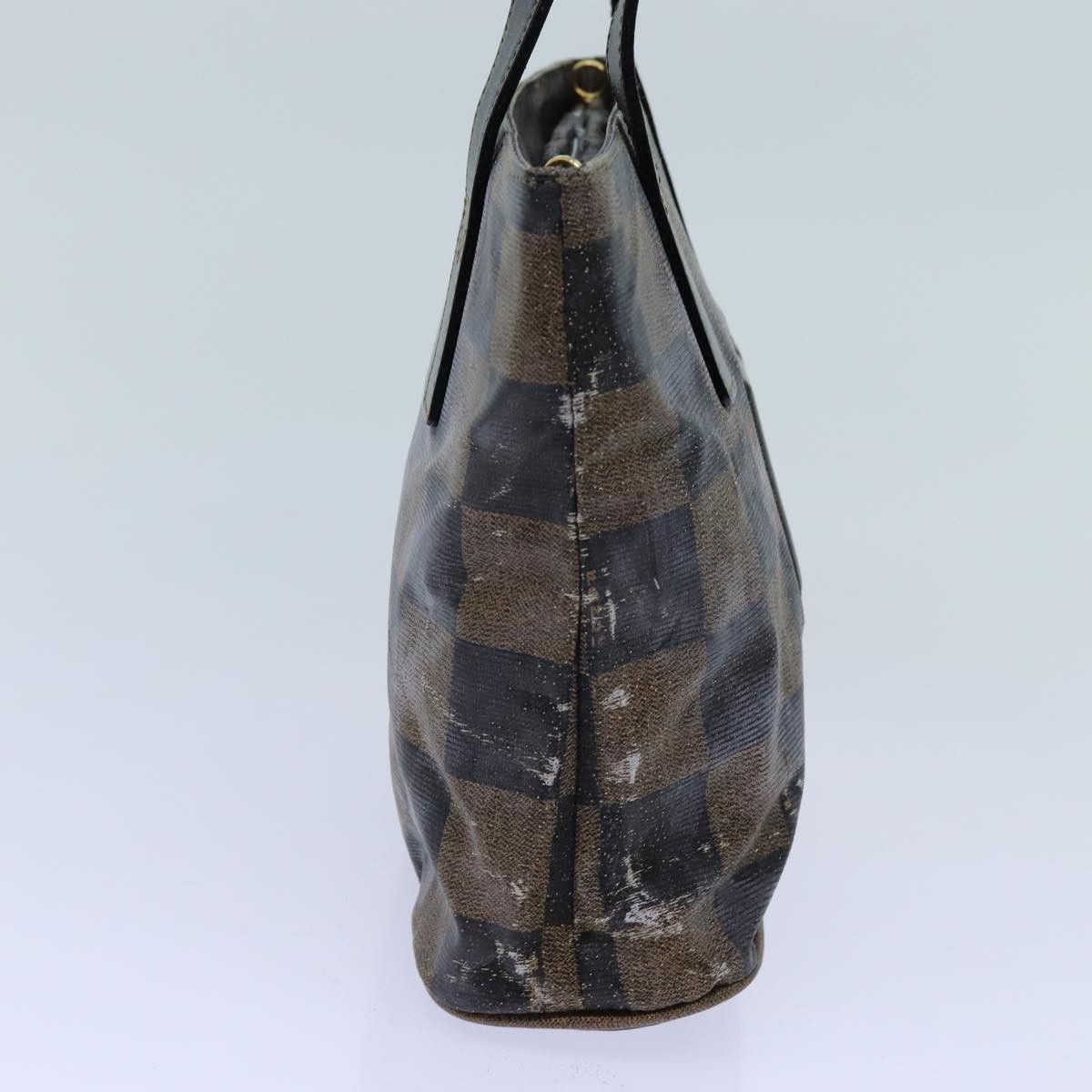 Fendi FENDI Pecan Canvas Hand Bag Brown Black Size ONE SIZE - 6 Thumbnail