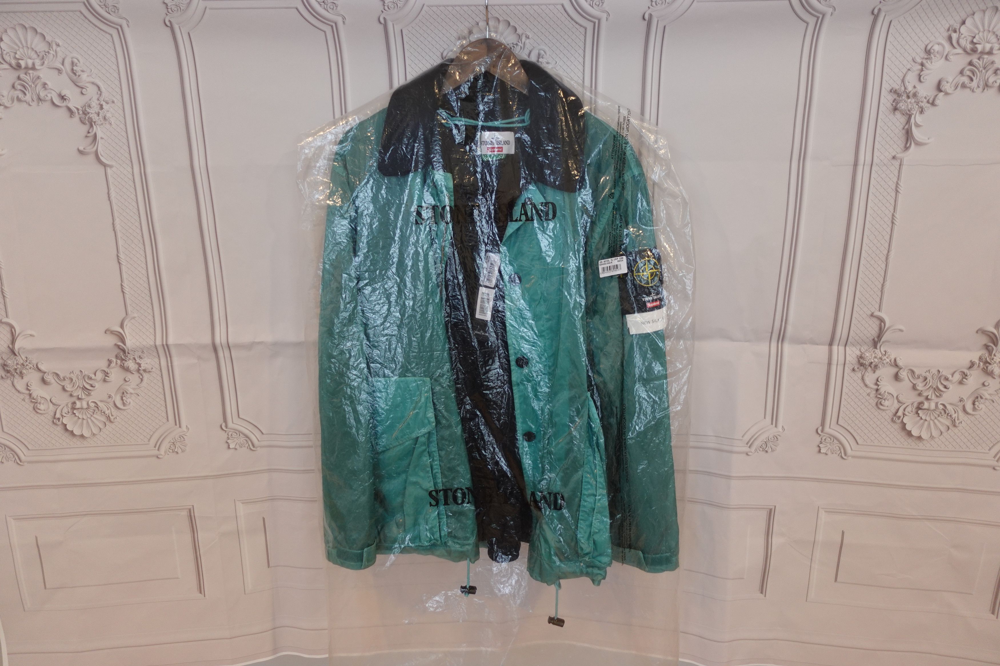 Stone Island × Supreme Supreme Stone Island New Silk Light Jacket Size US M / EU 48-50 / 2 - 3 Thumbnail