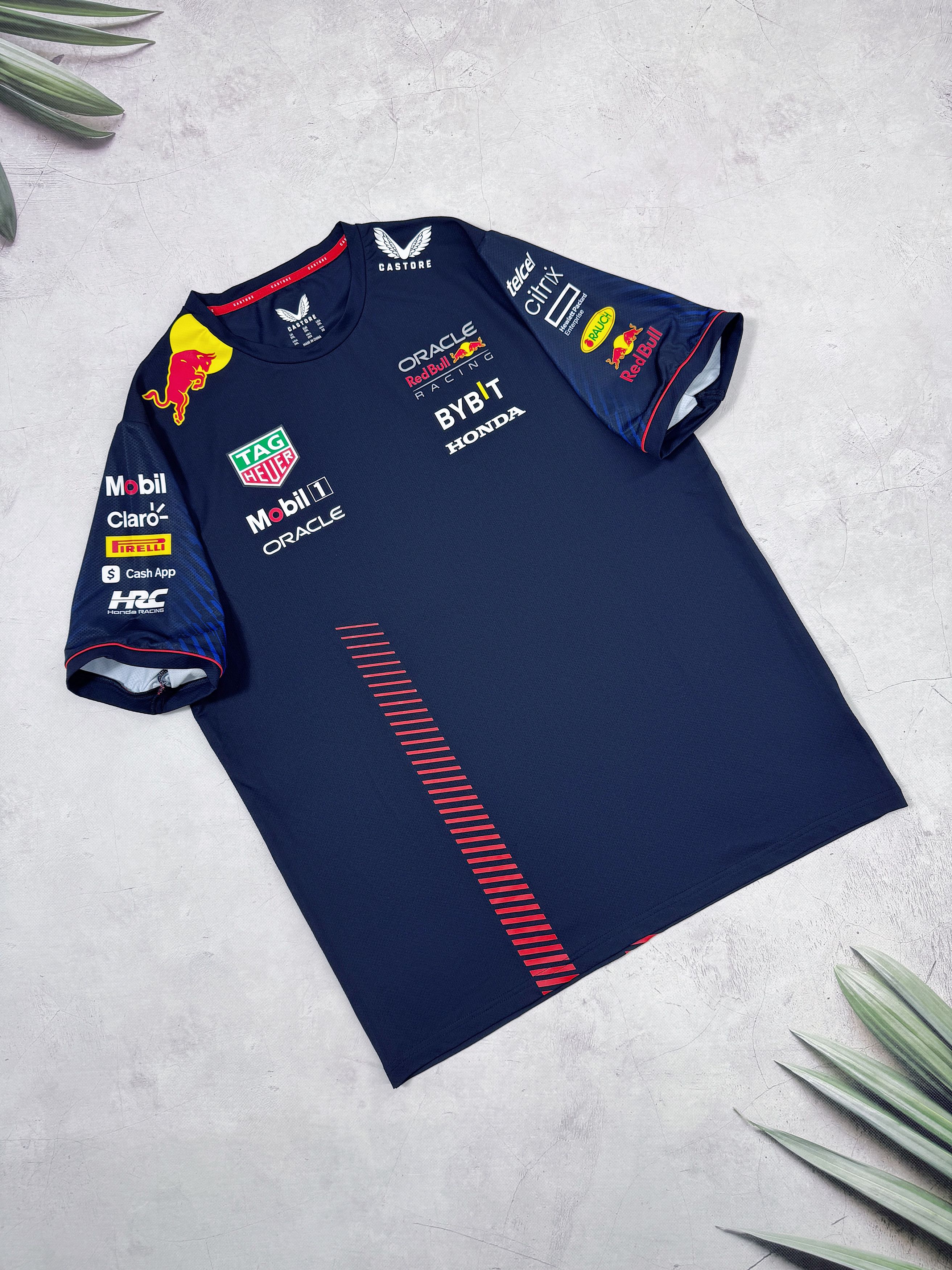 Castore 2023 Oracle Red Bull Racing Formula1 Team T-Shirt by Castore Size US XL / EU 56 / 4 - 8 Thumbnail