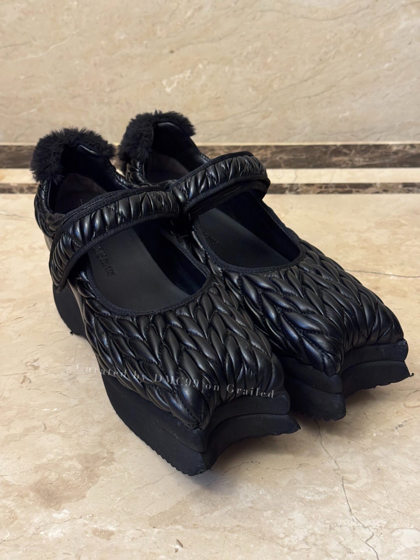 Paula Canovas Del Vas AW22 Thick Sole Mary Jane