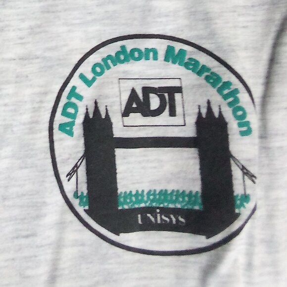 Adidas Vintage ADT London Marathon Offical Adidas Supplier T-Shirt Size US S / EU 44-46 / 1 - 4 Thumbnail