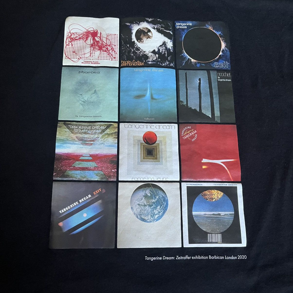Band Tees × Vintage Vintage Tangerine Dream Zeitraffer London Album Band T Shirt Size US XXL / EU 58 / 5 - 3 Thumbnail