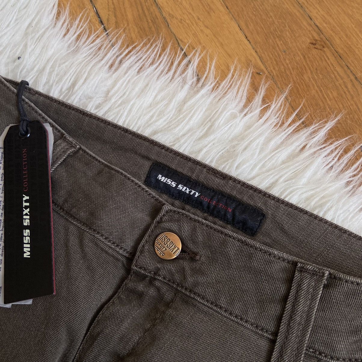 Japanese Brand × Junya Watanabe × Miss Sixty 📌 Crazy Miss Sixty Segmented Y2k Avant Garde Jeans Size 26" / US 2 / IT 38 - 9 Thumbnail