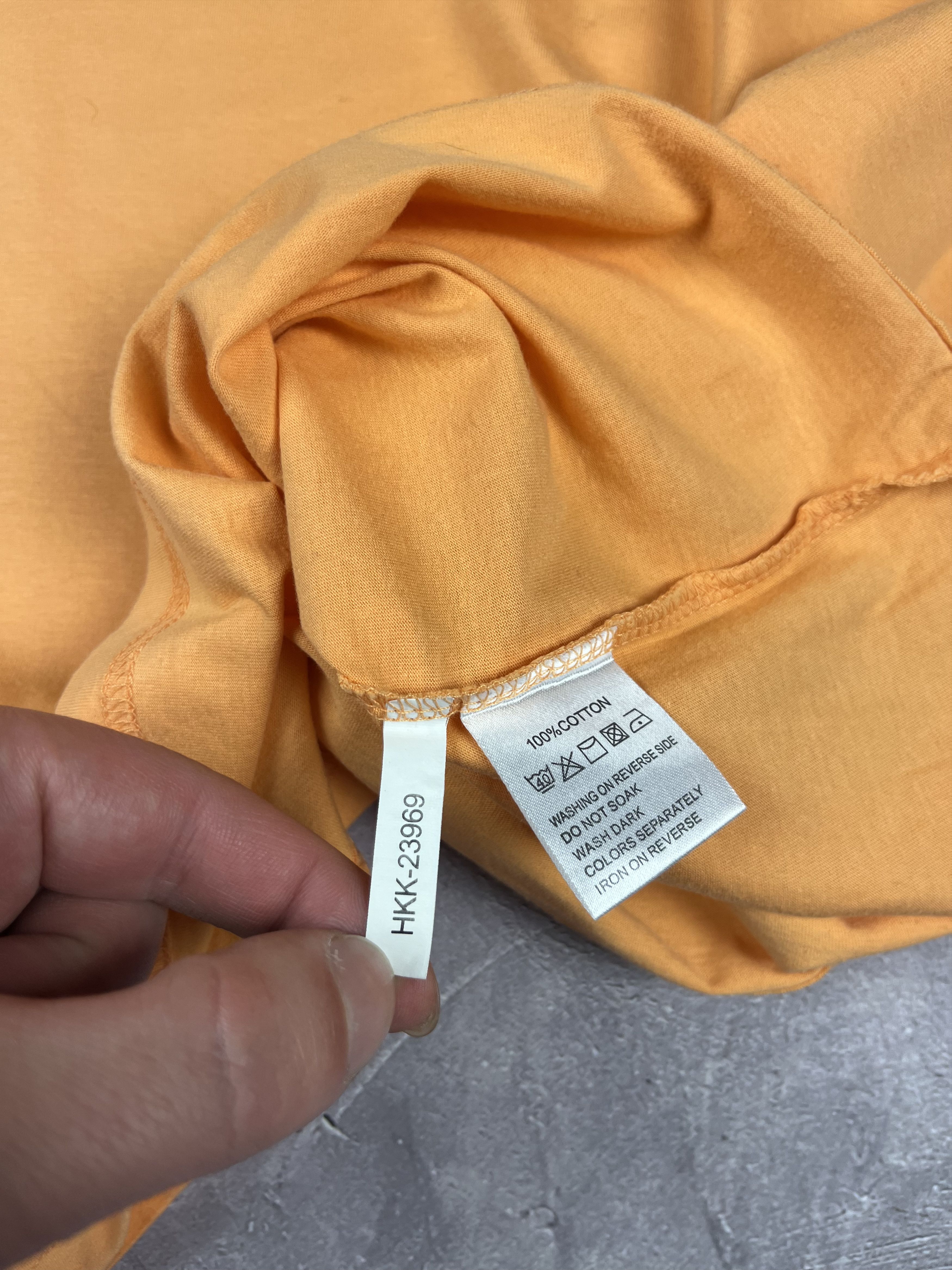 Yves Saint Laurent Vintage Yves Saint Laurent YSL Y2K Crewneck T-Shirt Orange Size US S / EU 44-46 / 1 - 4 Thumbnail