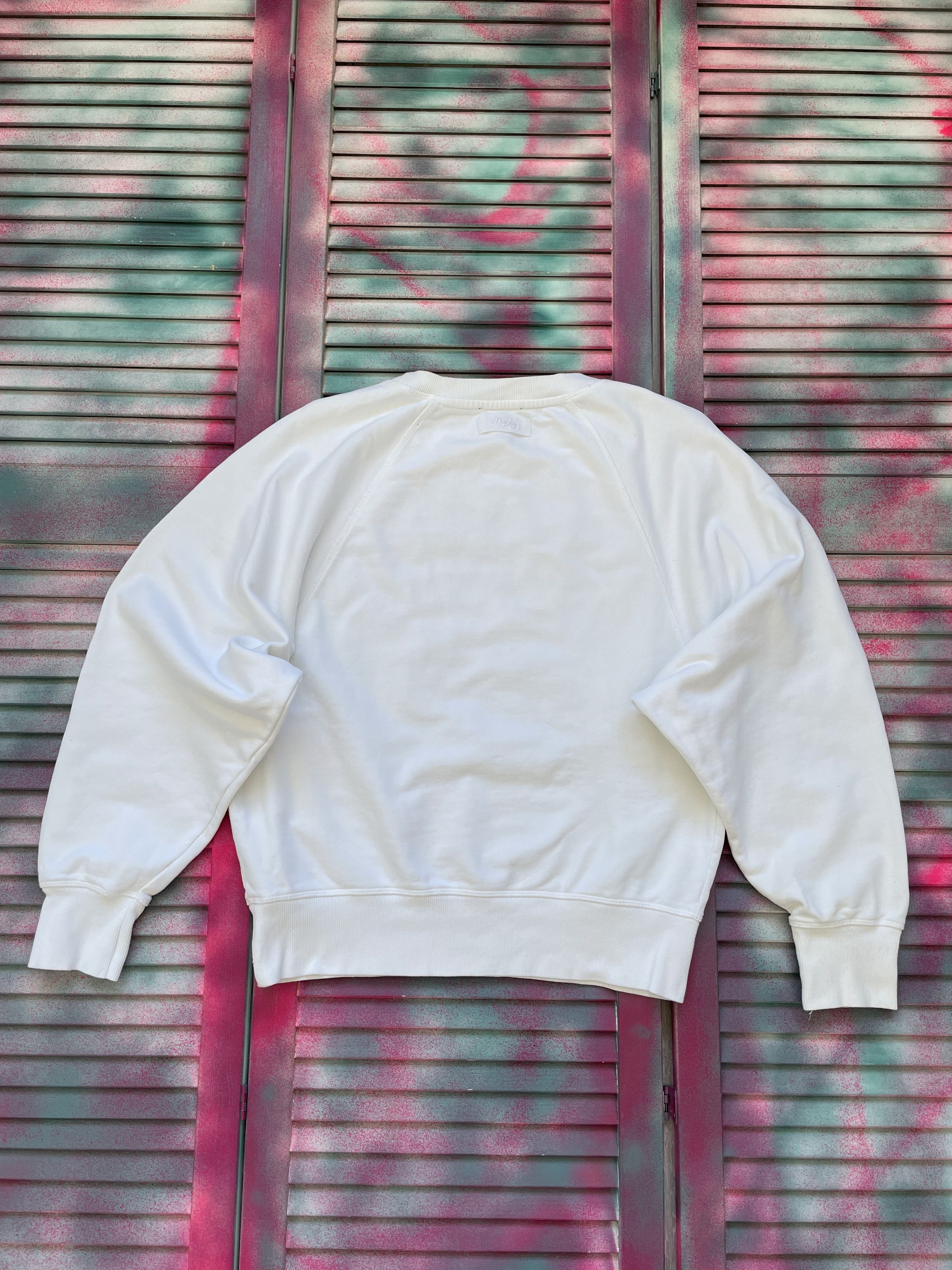 Diesel Diesel Sweatshirt Big Logo White Womens Size S / US 4 / IT 40 - 7 Thumbnail