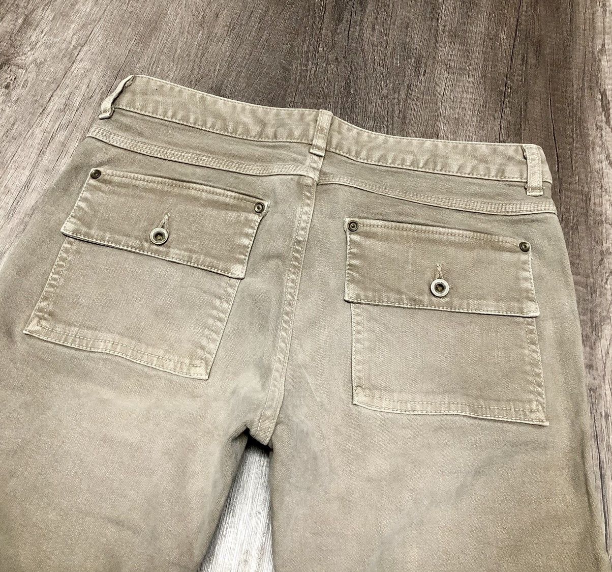 If Six Was Nine × Japanese Brand VINTAGE EDICONSCIOUS BUSH PANTS FLARE BOOTCUT JEANS Size US 30 / EU 46 - 23 Thumbnail
