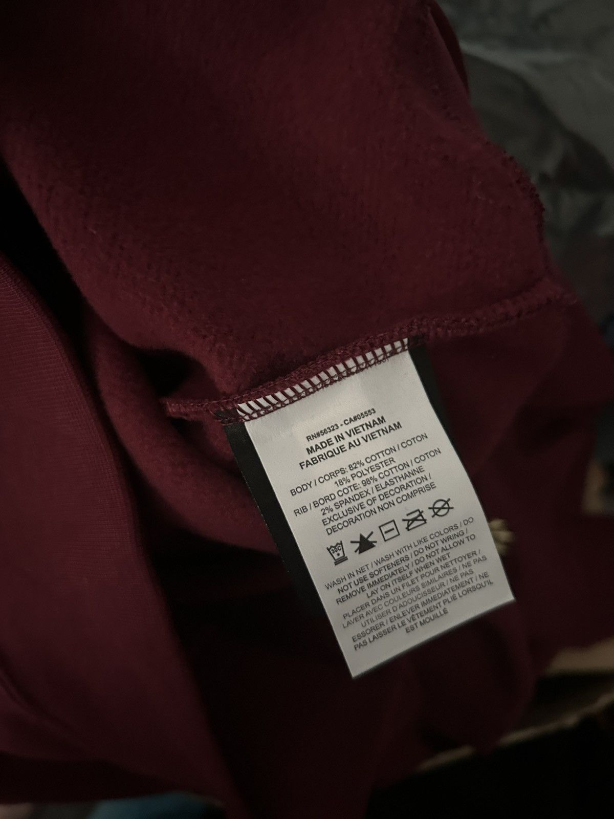 NOCTA Size XXL-Nike x NOCTA CS Crewneck Dark Beet Root NWT New Size US XXL / EU 58 / 5 - 7 Thumbnail
