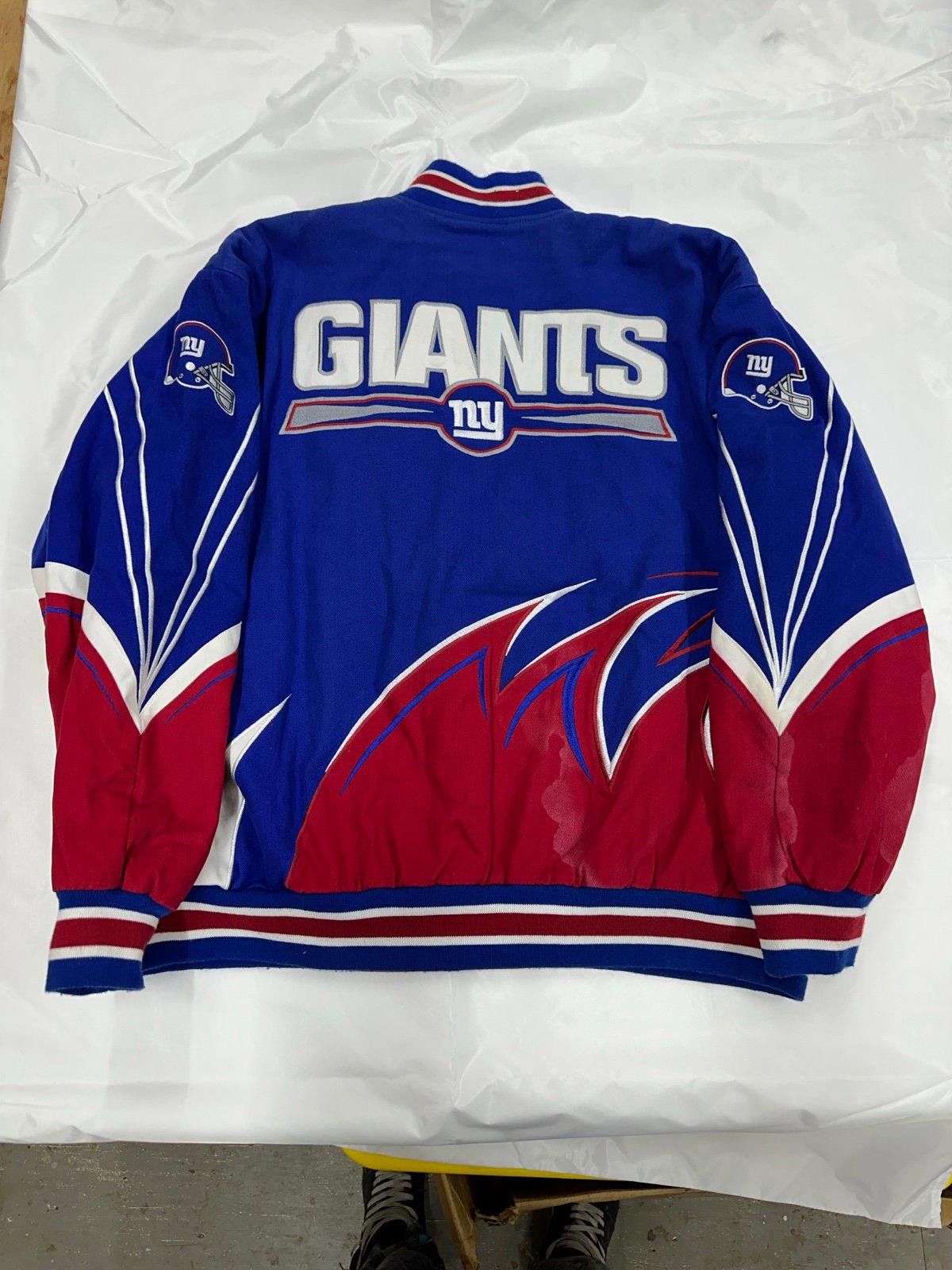 NFL New York Giants NFL Shark Tooth Jacket 4XL 32X31 Size US XXL / EU 58 / 5 - 8 Thumbnail