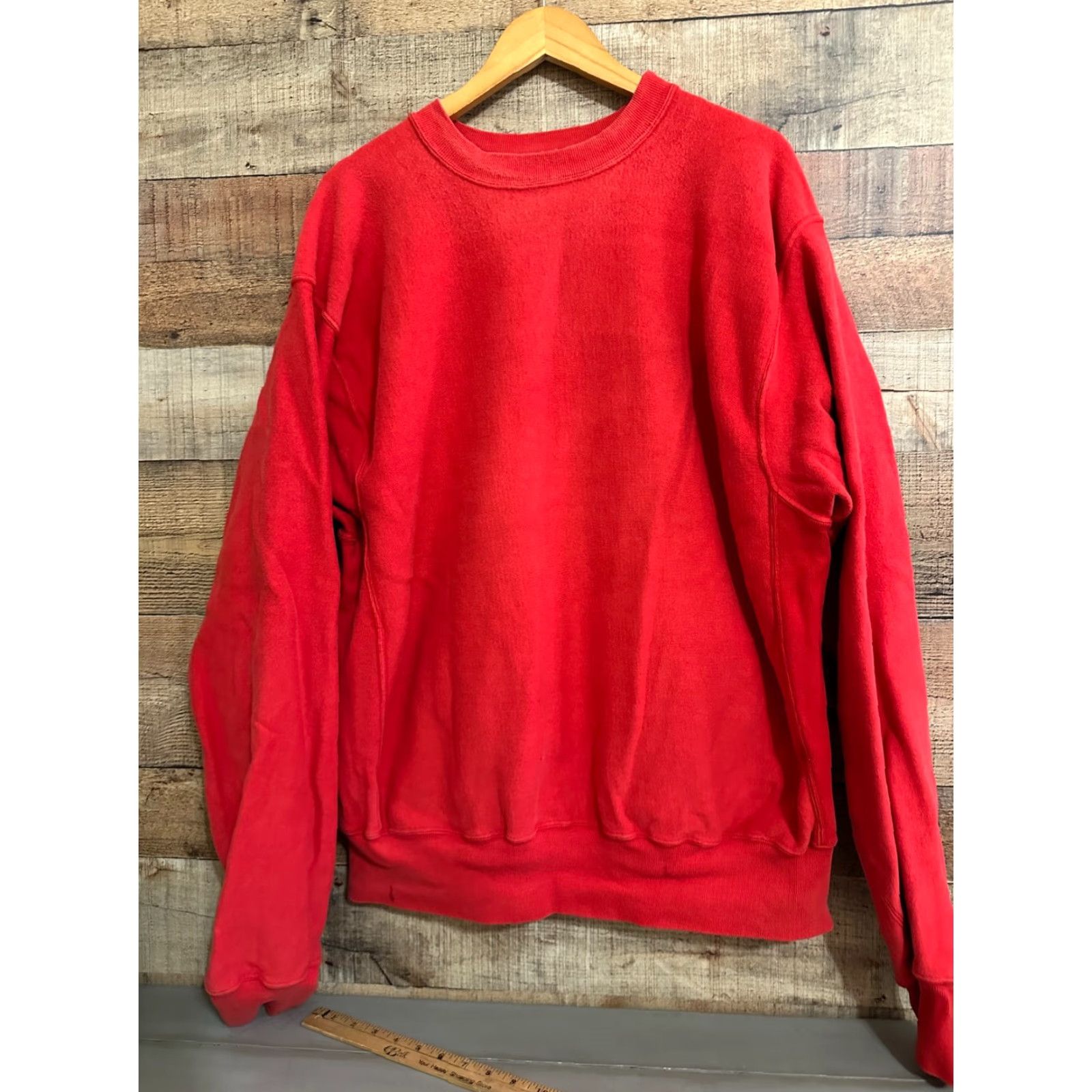 Vintage RAWLINGS Shirt Men 2XL Red Long Sleeve Crew Neck Pullover Sweatshirt Logo American Sports Casual Size US XXL / EU 58 / 5 - 2 Thumbnail