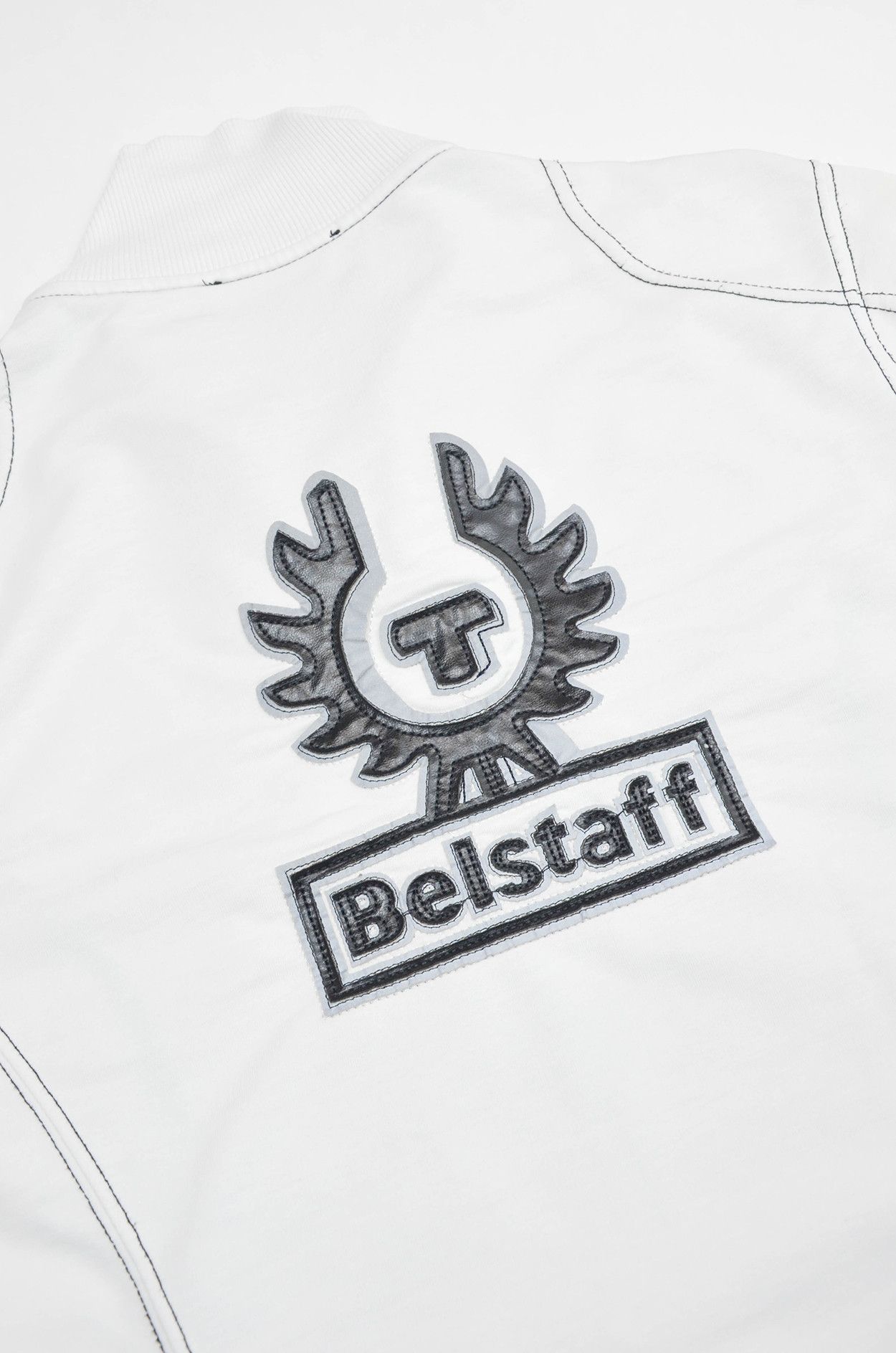 Belstaff Belstaff Women’s White Track Moto Jacket - Size 36 Size XS / US 0-2 / IT 36-38 - 9 Thumbnail