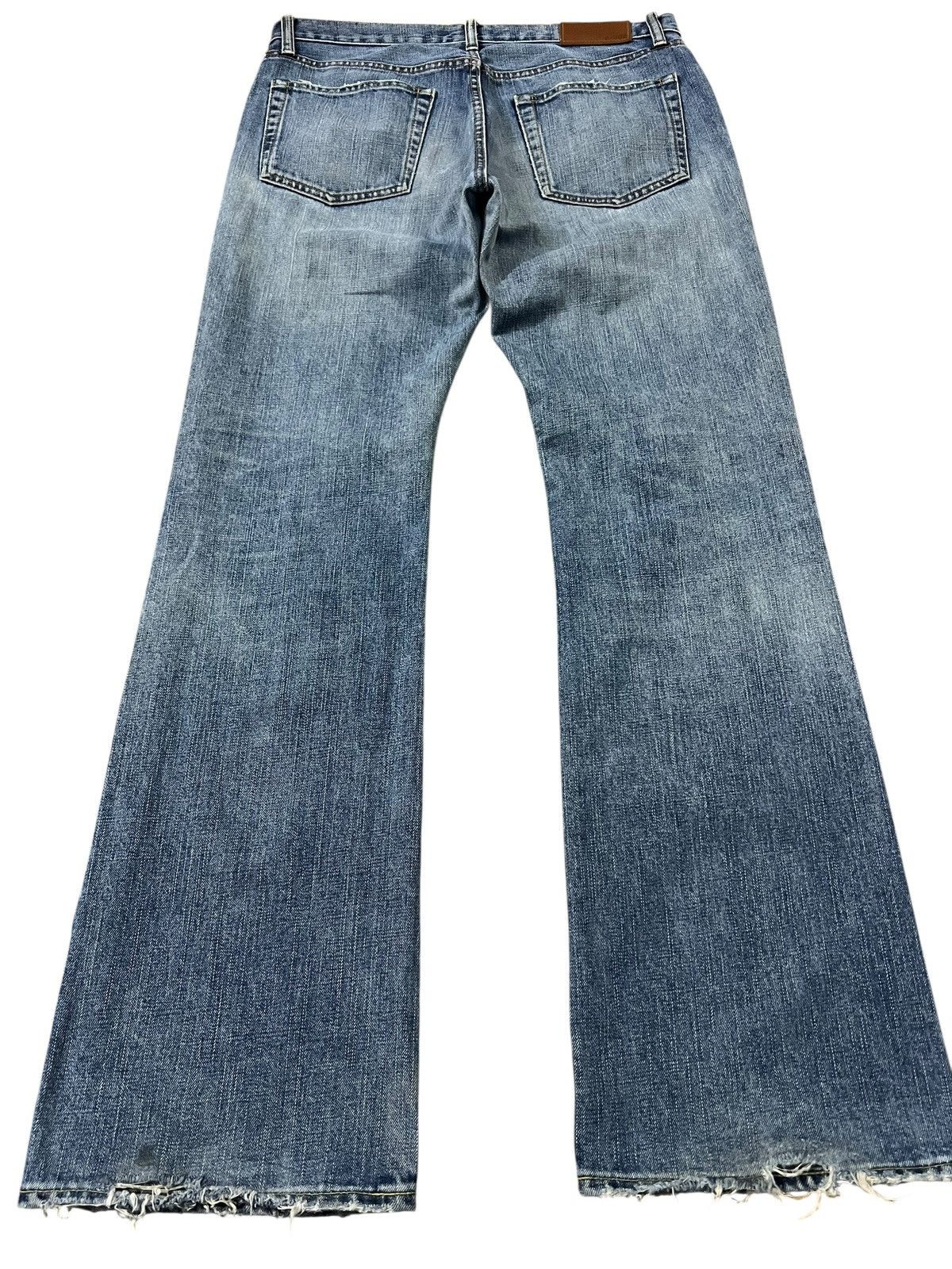 Japanese Brand 💥Flare💥Vintage Uniqlo B-002 light Wash Jean Size US 34 / EU 50 - 2 Thumbnail