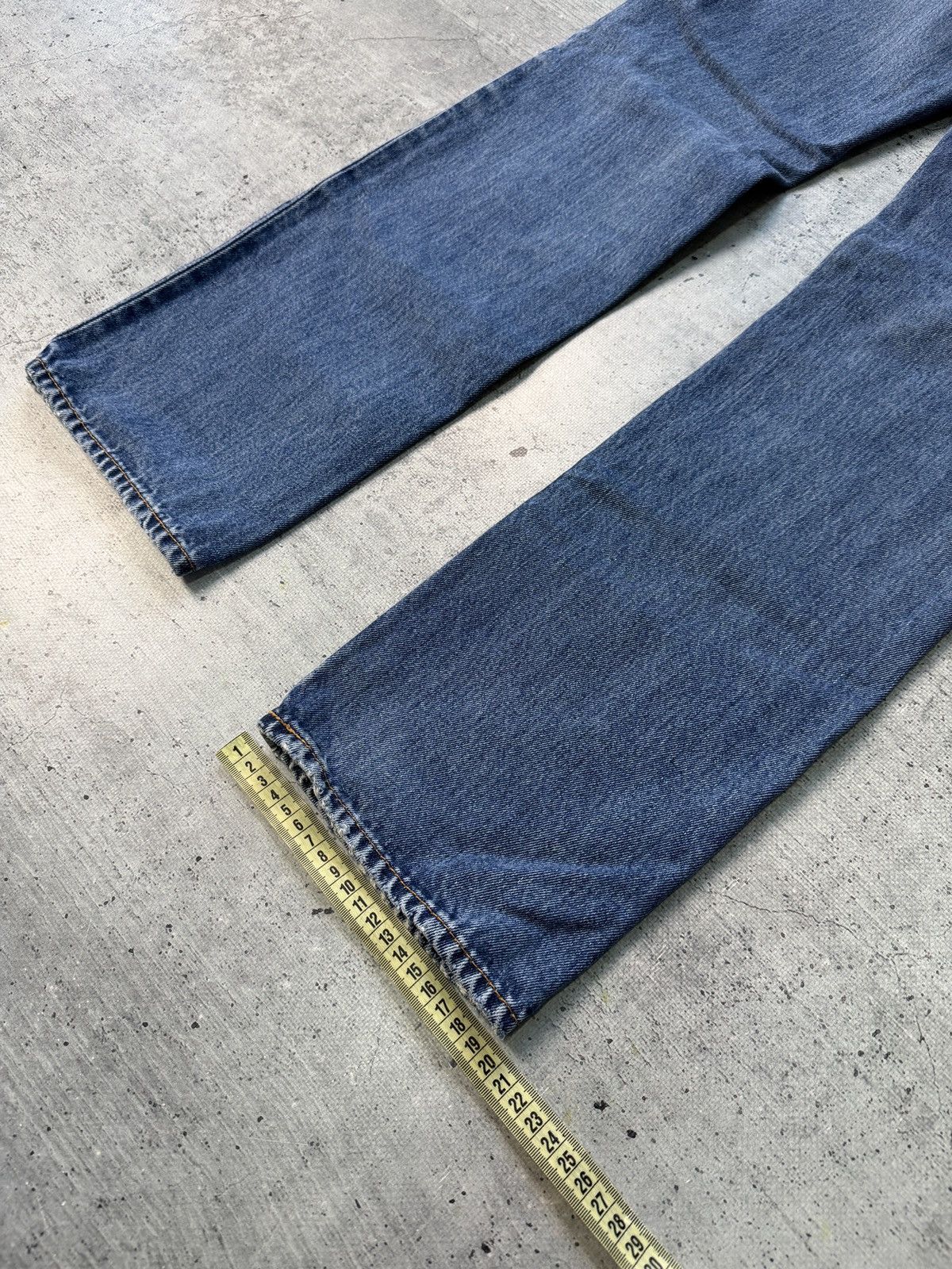 Levi's Vintage 514 Levis Jeans Distressed Made in Usa 31x32 Size US 31 - 7 Thumbnail
