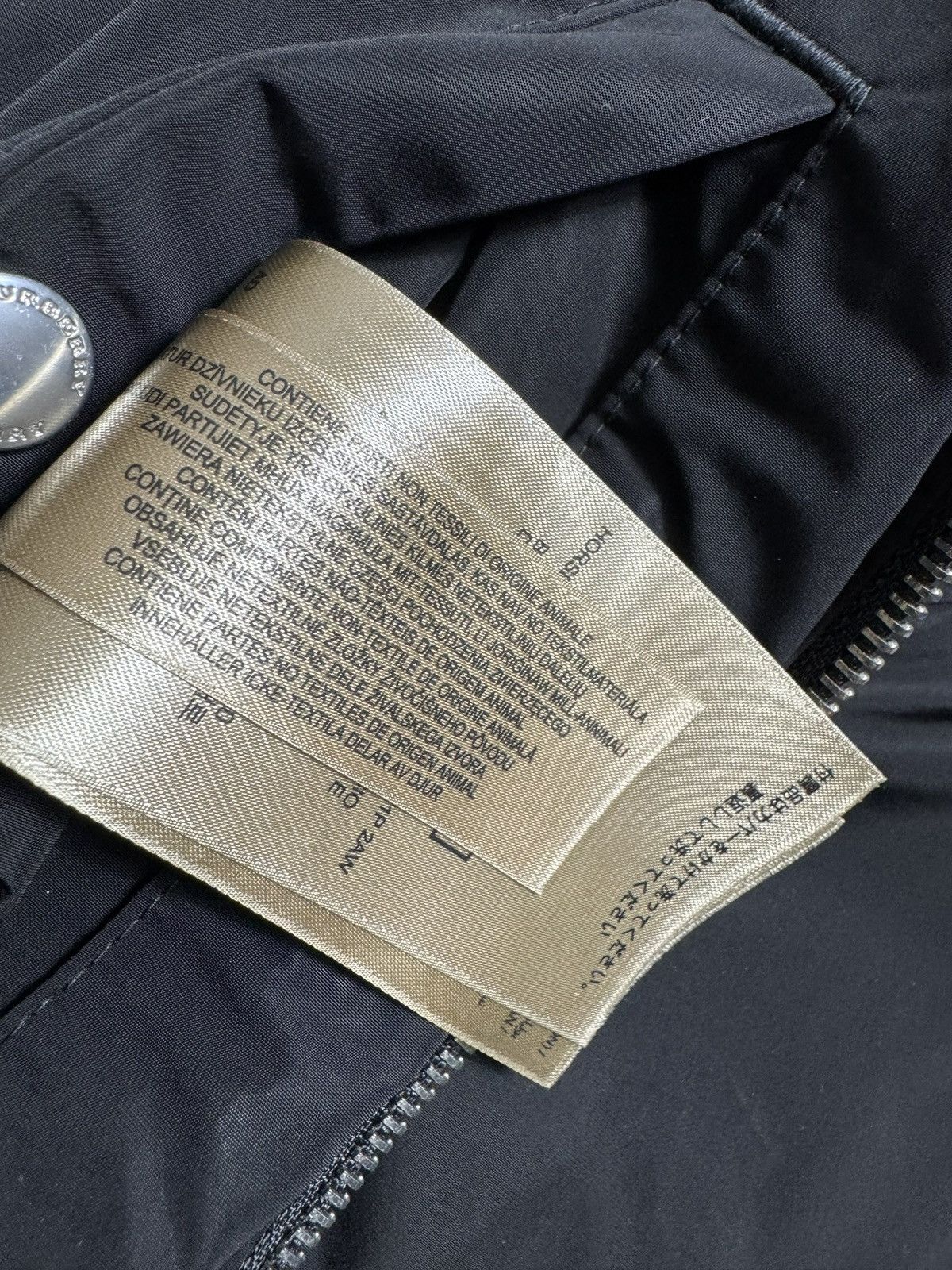 Burberry Burberry London England Nylon Black Light Bomber Jacket Size US XL / EU 56 / 4 - 14 Thumbnail