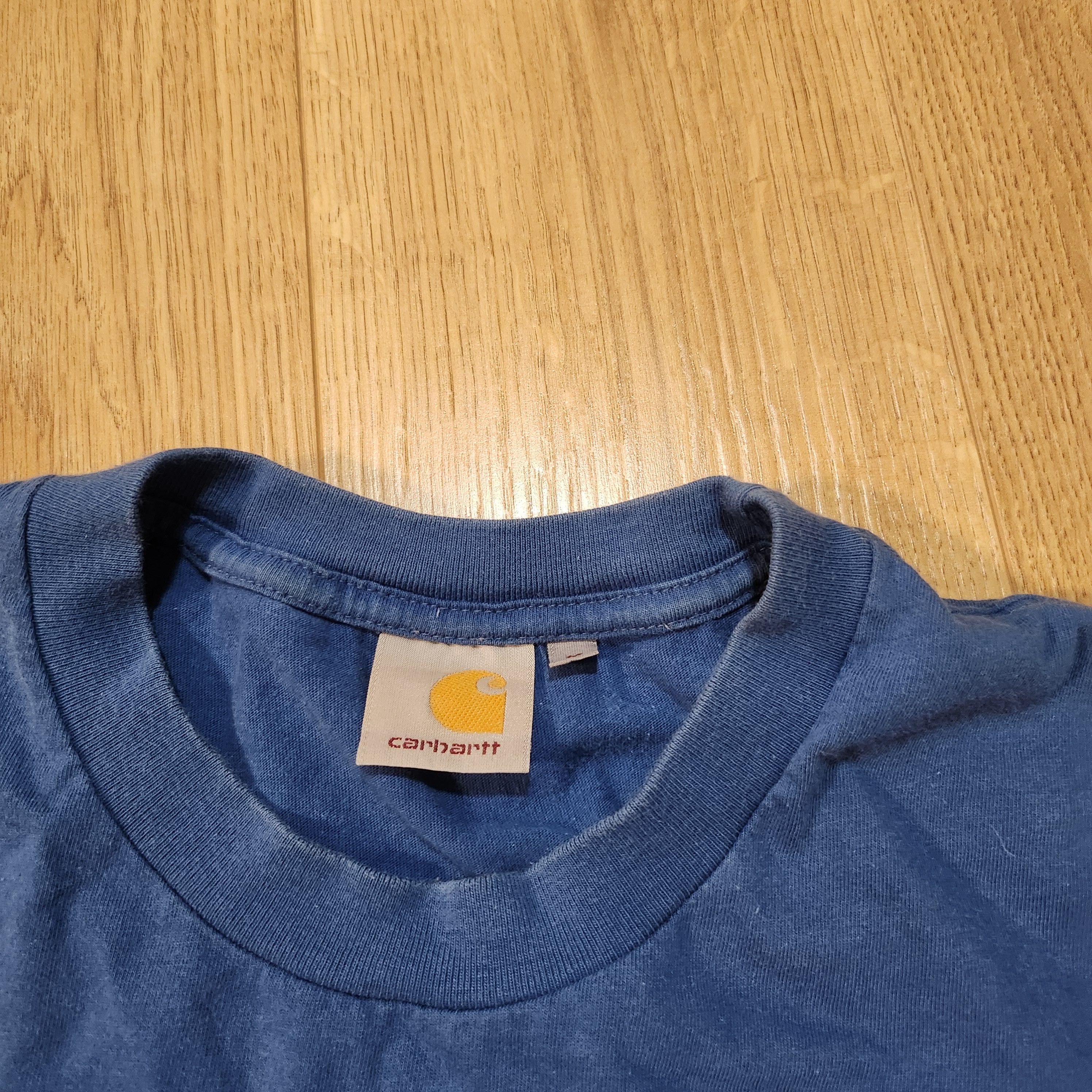 Carhartt × Vintage Rugby Helmet T-shirt Blue Size US L / EU 52-54 / 3 - 4 Thumbnail