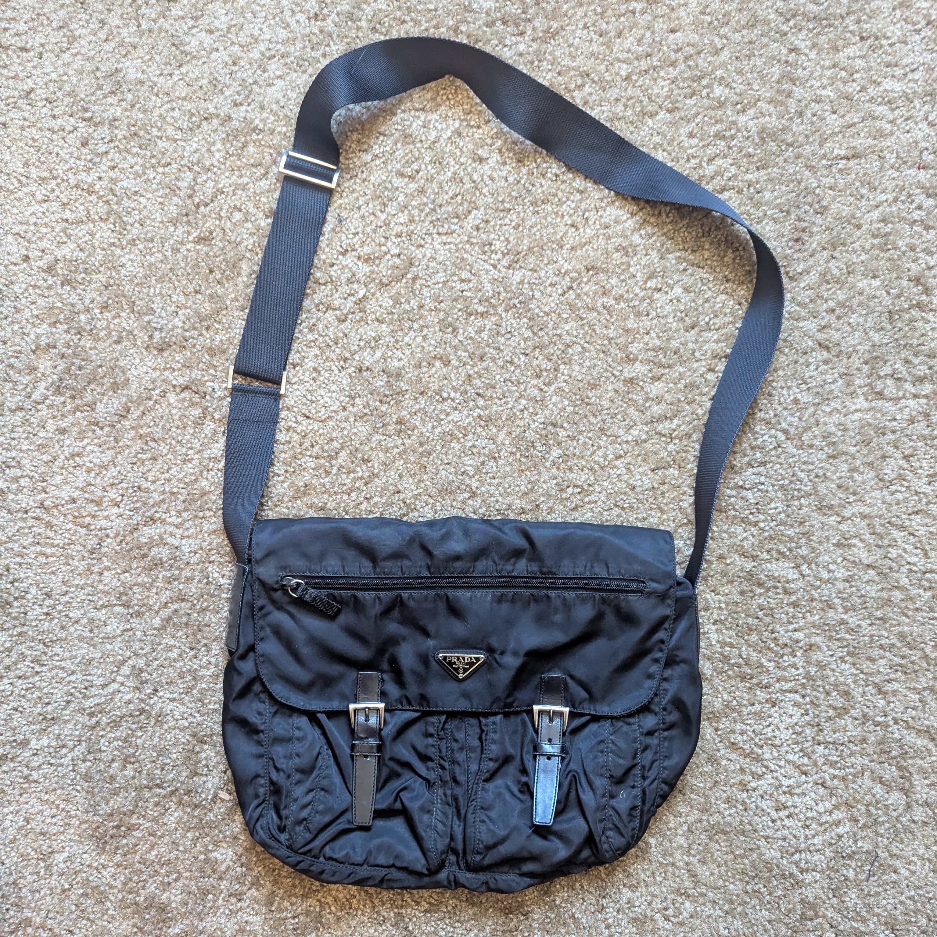 Prada PRADA VELA NYLON MESSENGER BAG Size ONE SIZE - 1 Thumbnail