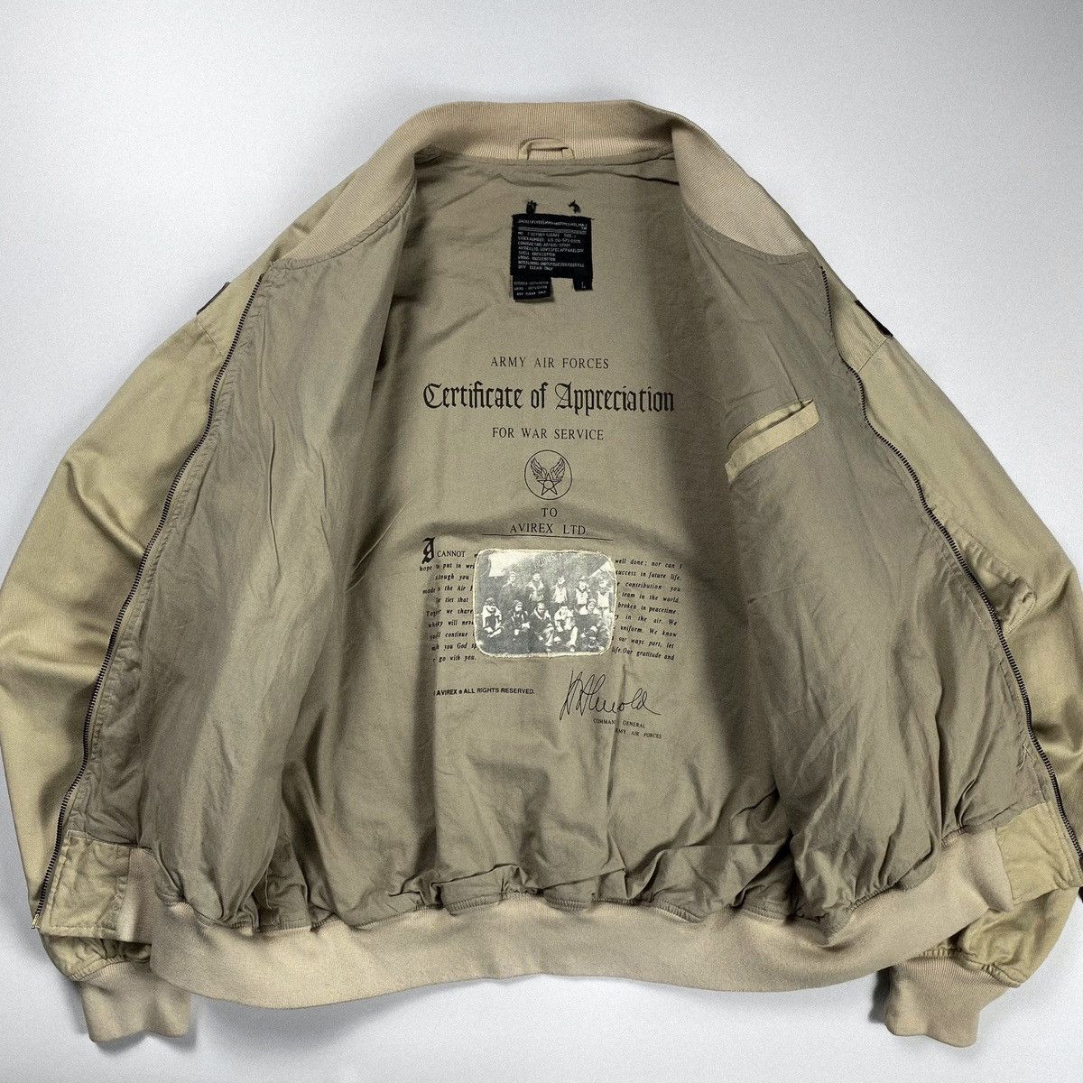 Avirex Avirex USA Bomber Jacket Vintage Size US L / EU 52-54 / 3 - 2 Thumbnail