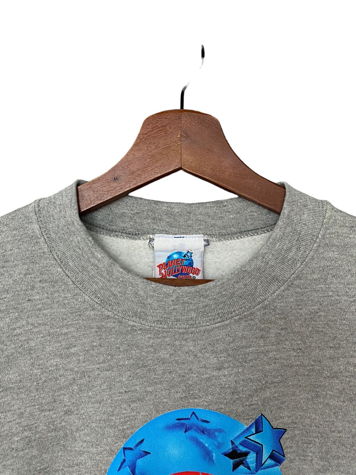 Planet Hollywood × Vintage Vintage Brand Planet Hollywood Sweatshirt 1990s Size US L / EU 52-54 / 3 - 3 Thumbnail