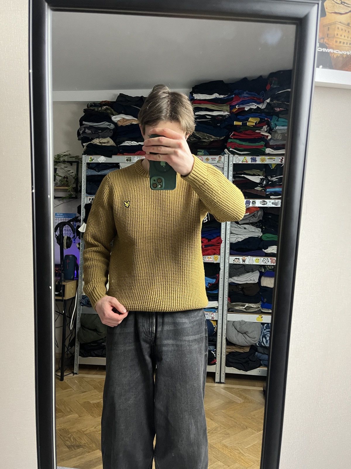 Lyle & Scott Lyle & Scott Wool Cotton Knit Sweater Crewneck Casual Luxury Size US M / EU 48-50 / 2 - 2 Thumbnail