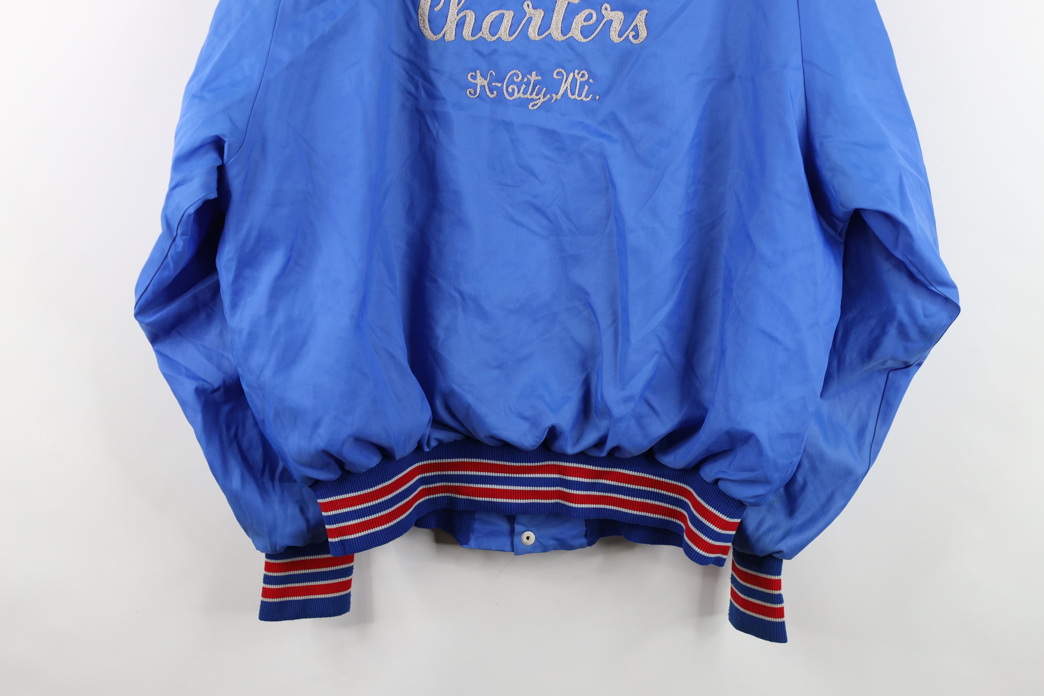 Vintage Vintage 70s 80s Stitch Wisconsin Fishing Bomber Jacket USA Size US L / EU 52-54 / 3 - 17 Thumbnail