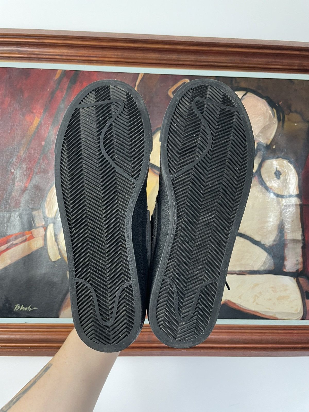 Nike Nike Blazer Mid 77 Halloween Spider Web Avant Garde Rare Size US 6 / EU 39 - 9 Thumbnail