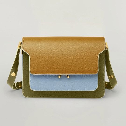 Marni o1w1db11024 Size: OS / Leather Trunk Shoulder Bag Size ONE SIZE - 1 Thumbnail
