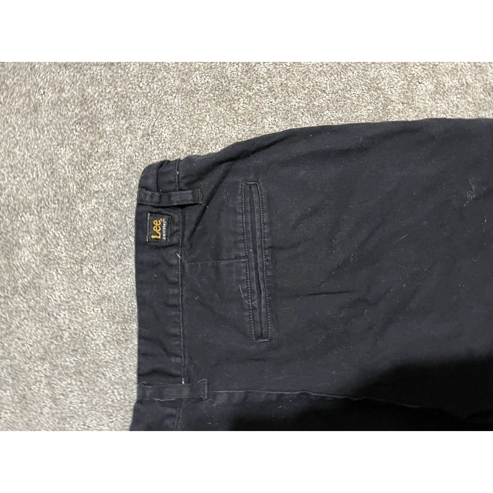 Lee MENS LEE UNIFORMS 2% ELASTAINE Black SHORTS SIZE 34 Size US 34 / EU 50 - 2 Thumbnail