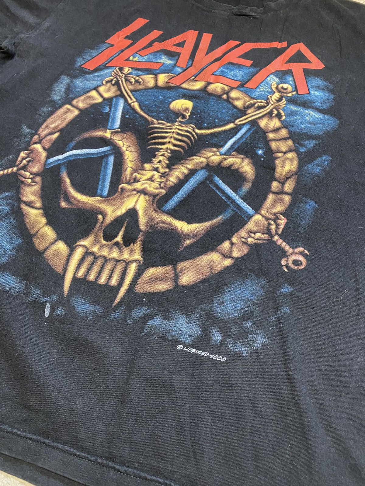 Slayer Vintage 2000 Slayer rock tee Size US L / EU 52-54 / 3 - 2 Thumbnail