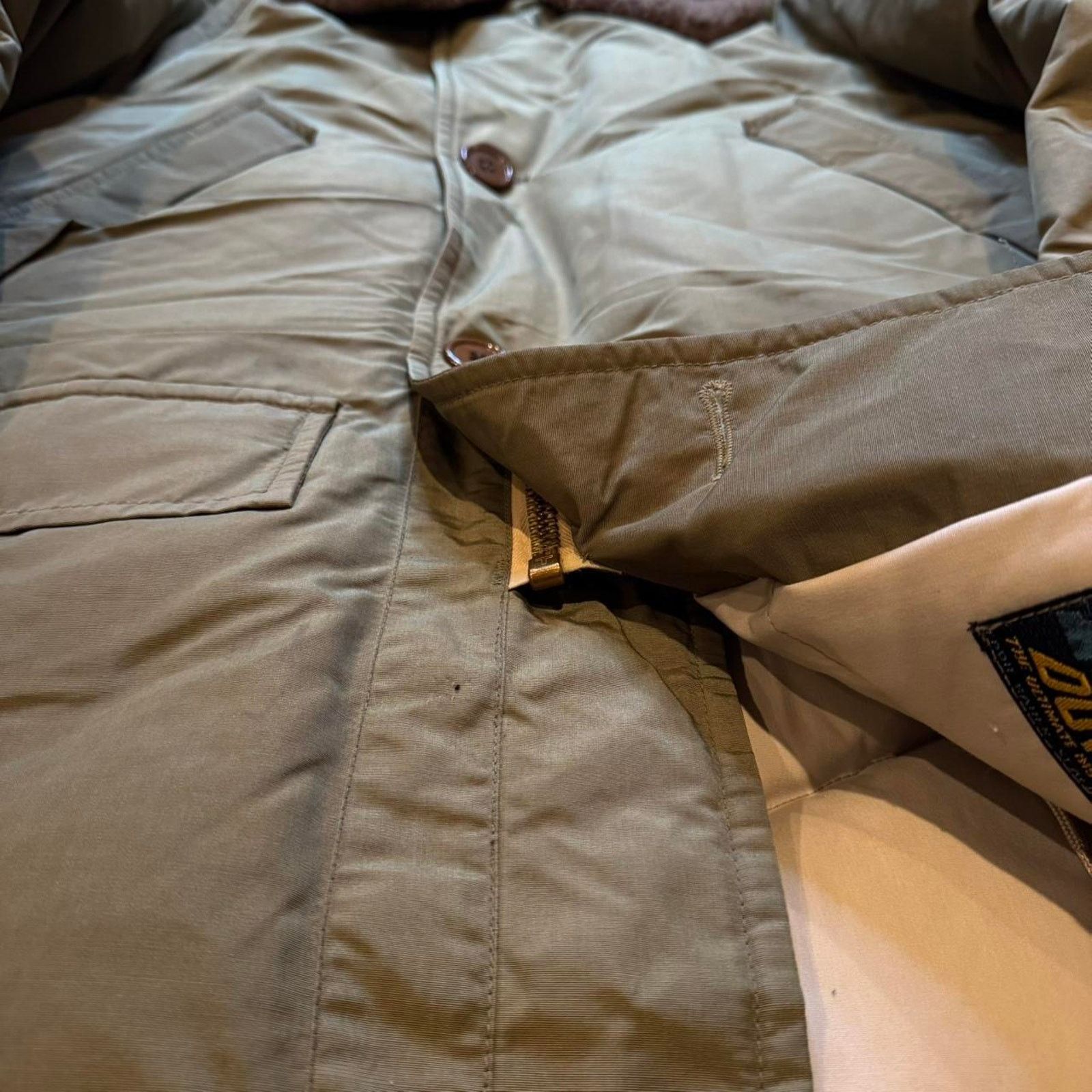 Eddie Bauer vtg 60s bauer down expedition parka shearling collar jacket Size US M / EU 48-50 / 2 - 4 Thumbnail