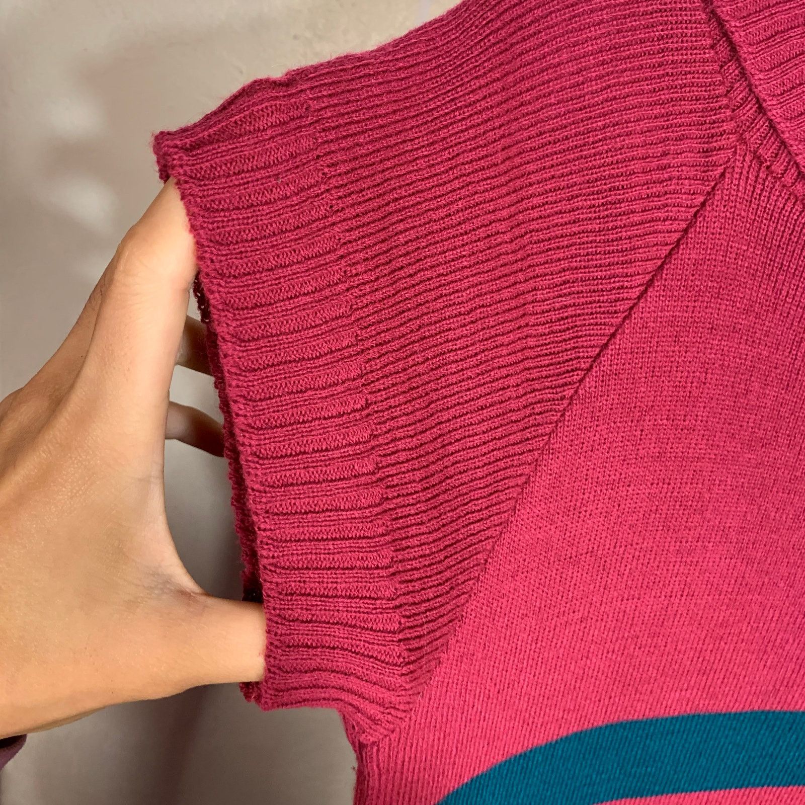 Other Women's Short Sleeve Knit Sweater Pink Dress Size S Size S / US 4 / IT 40 - 5 Thumbnail