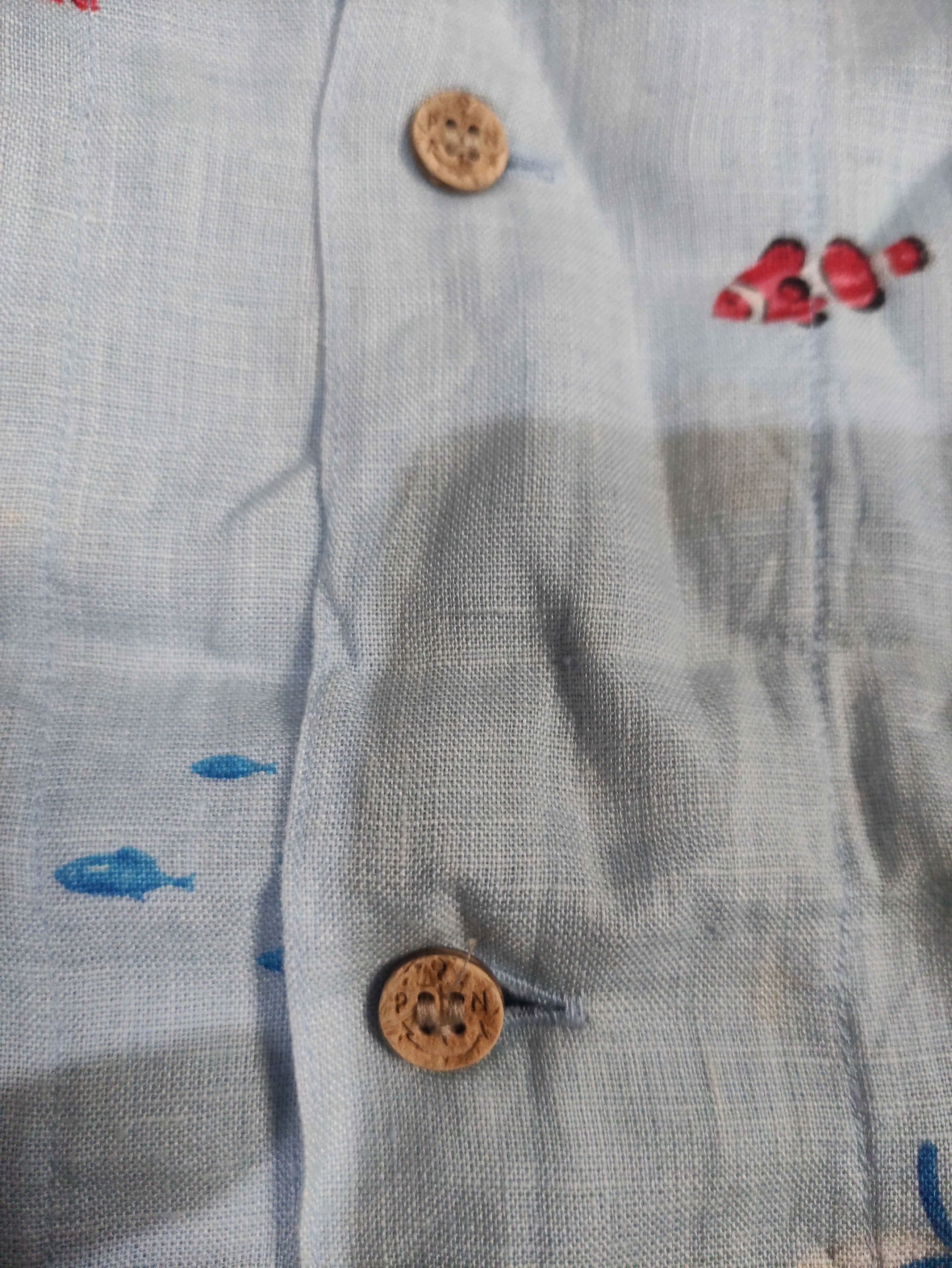 Japanese Brand Papas Diving Bear Print Open Collar Short Sleeve Shirt Size US M / EU 48-50 / 2 - 13 Thumbnail