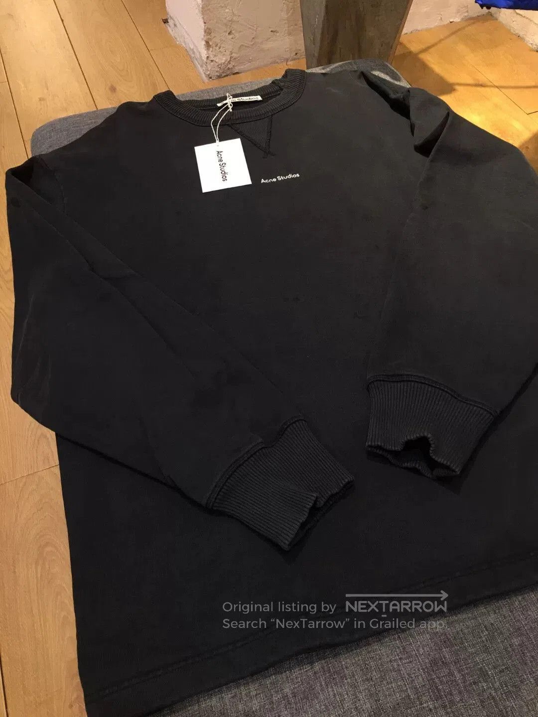 Acne Studios acne studios logo sweatshirt with tag. Size US M / EU 48-50 / 2 - 1 Thumbnail