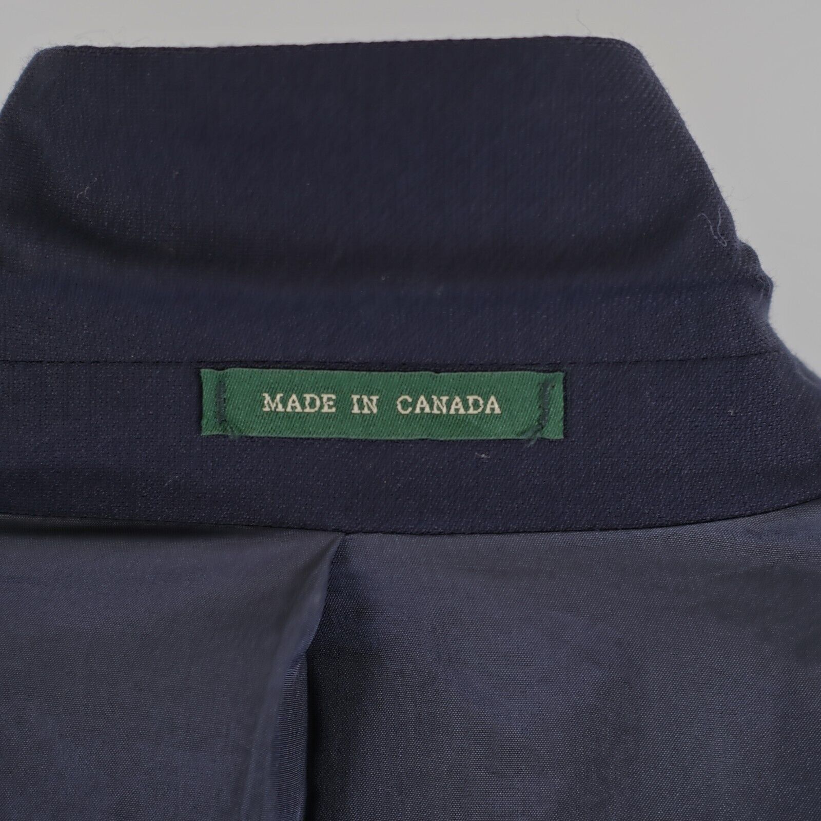 Lauren Ralph Lauren Lauren Ralph Lauren Wool Basketweave Blue Blazer 40R 2 Butto Size 40R - 13 Thumbnail