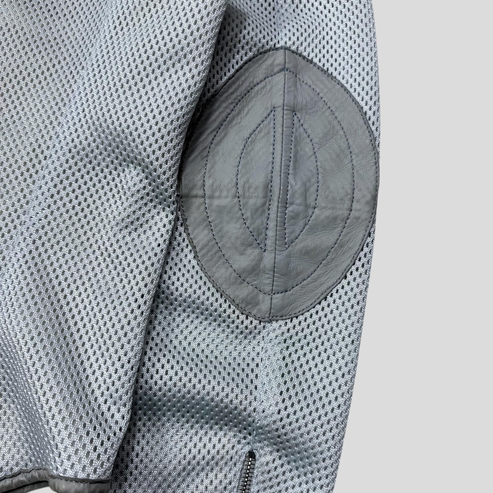 Prada Prada Sport SS00 Technical Mesh + Leather Moto Jacket - IT44 Size M / US 6-8 / IT 42-44 - 7 Thumbnail