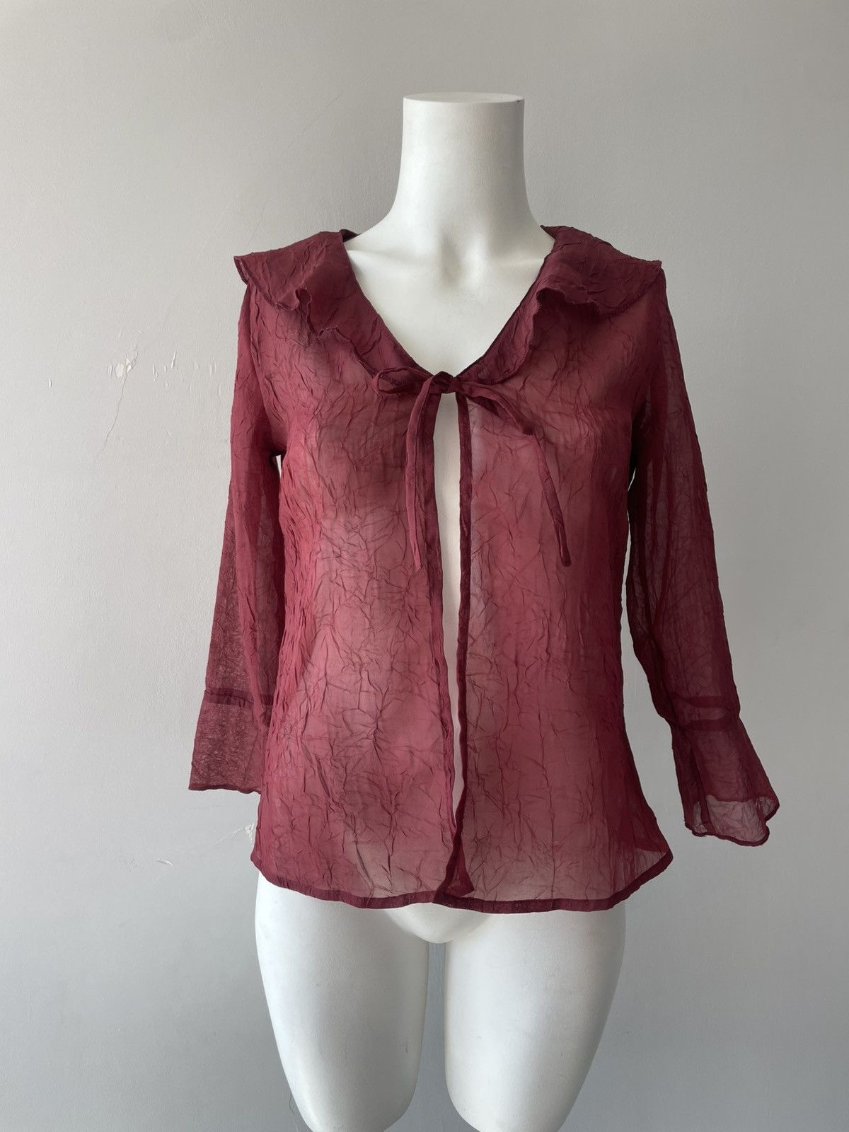 Vintage y2k blouse Size S / US 4 / IT 40 - 2 Thumbnail