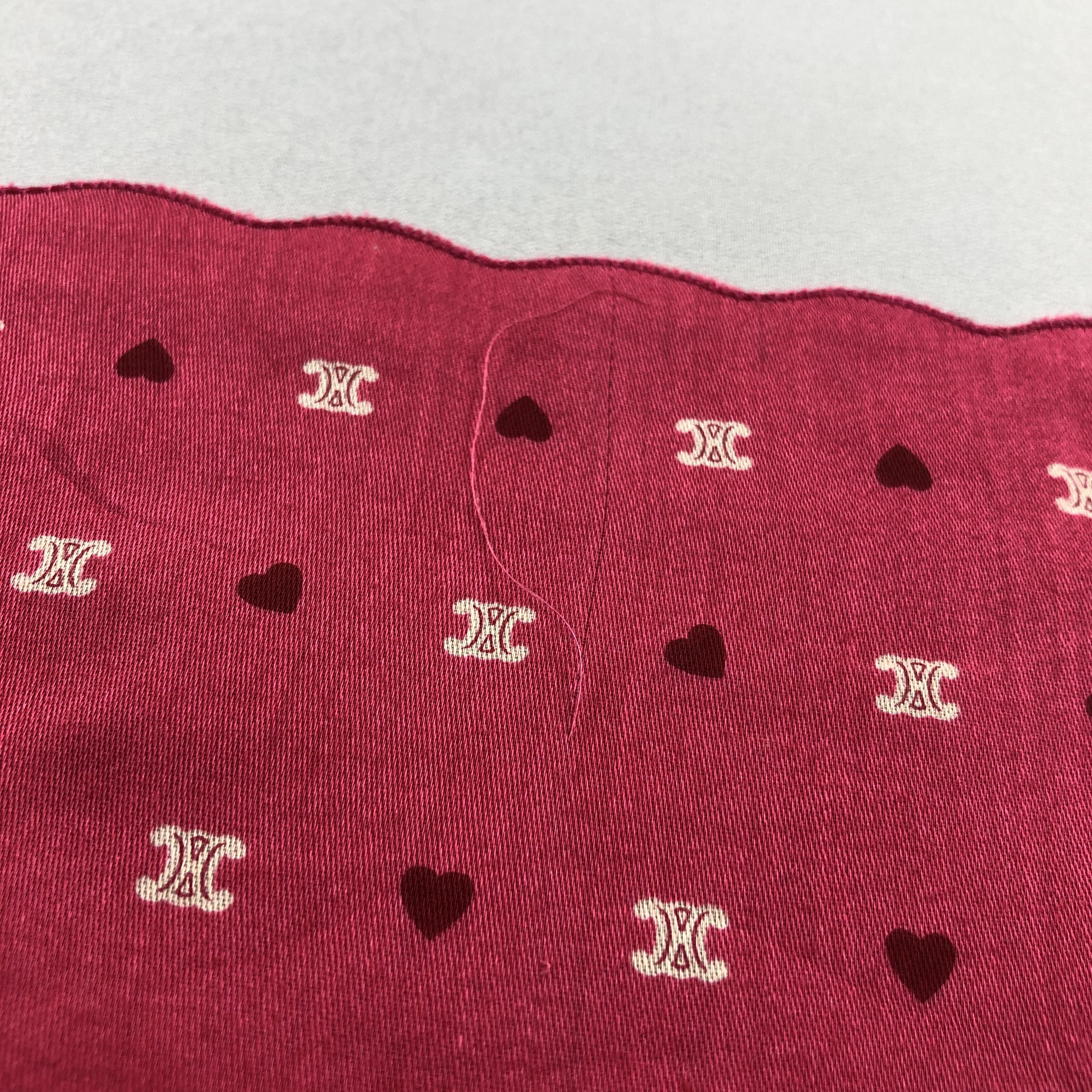 Celine Celine Handkerchief Neckerchief Bandana H2941 Size ONE SIZE - 6 Thumbnail