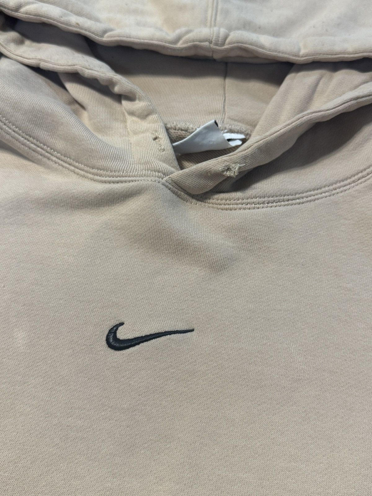 Nike Nike Khaki Small Swoosh Hoodie Size US M / EU 48-50 / 2 - 4 Thumbnail