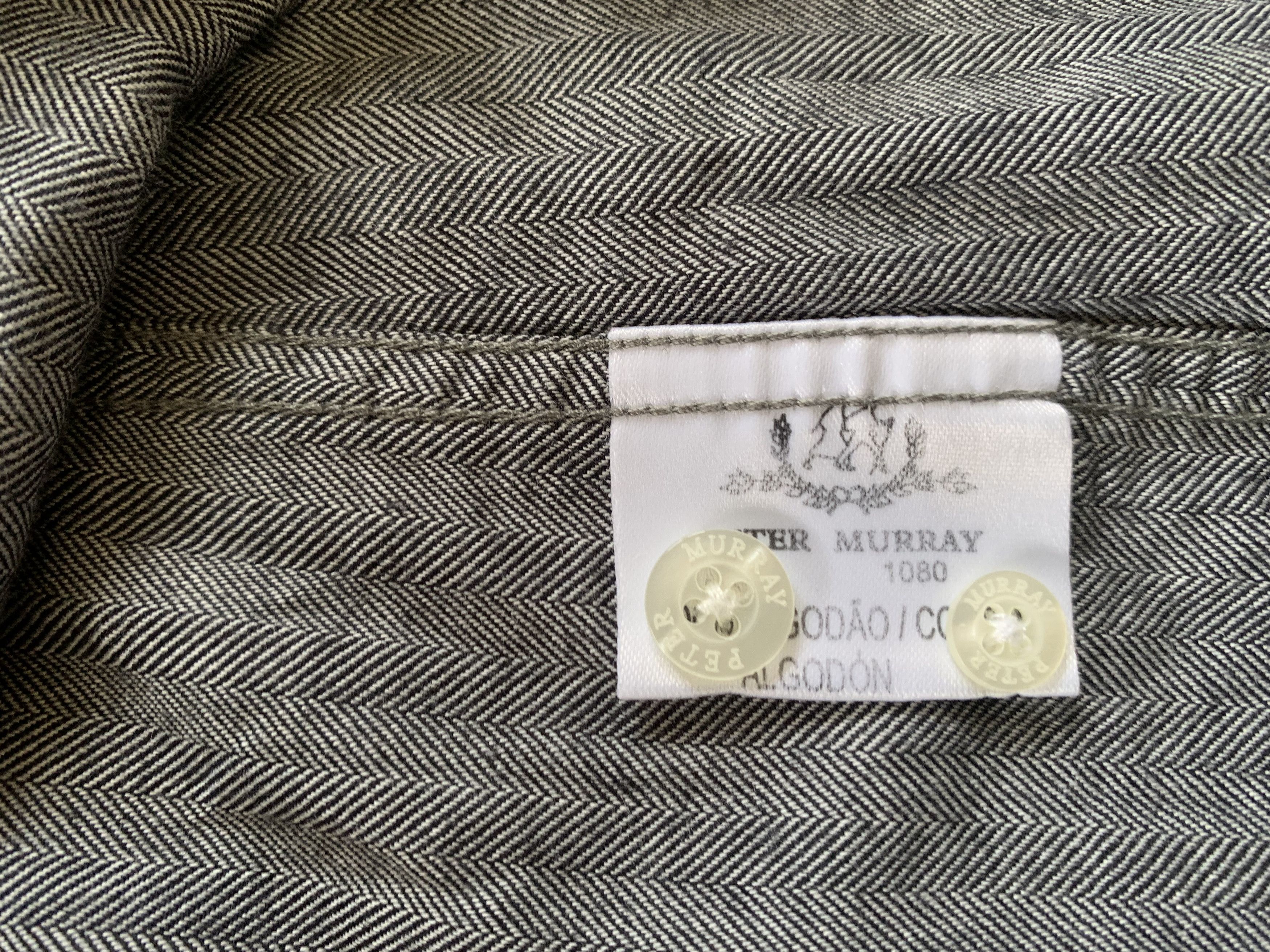 Other Peter Murray Classic Cotton Button Down Shirt Size US XL / EU 56 / 4 - 7 Thumbnail