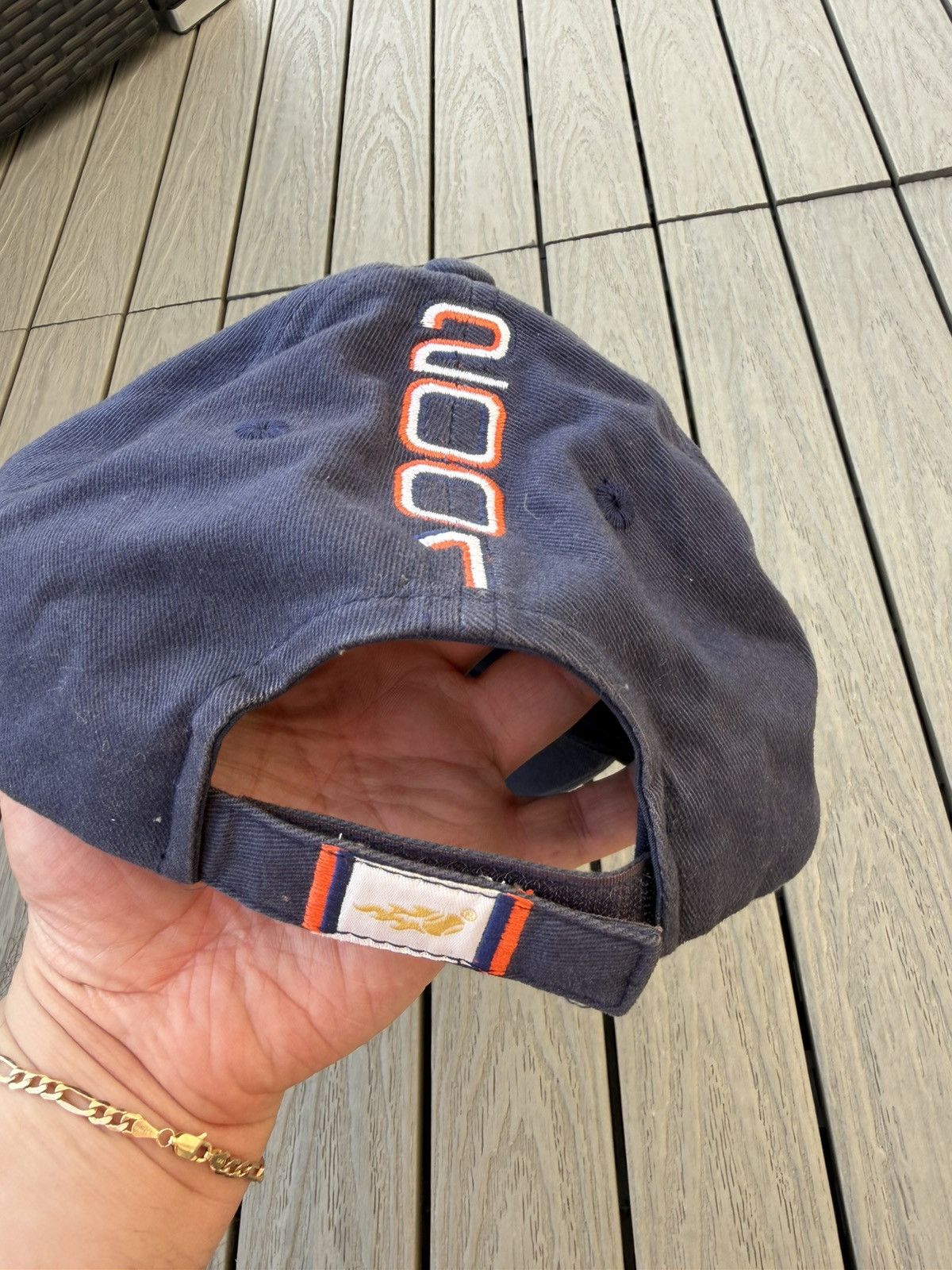 Other Vintage 2001 US Open Tennis Strapback Hat Cap Navy USA Size ONE SIZE - 2 Thumbnail