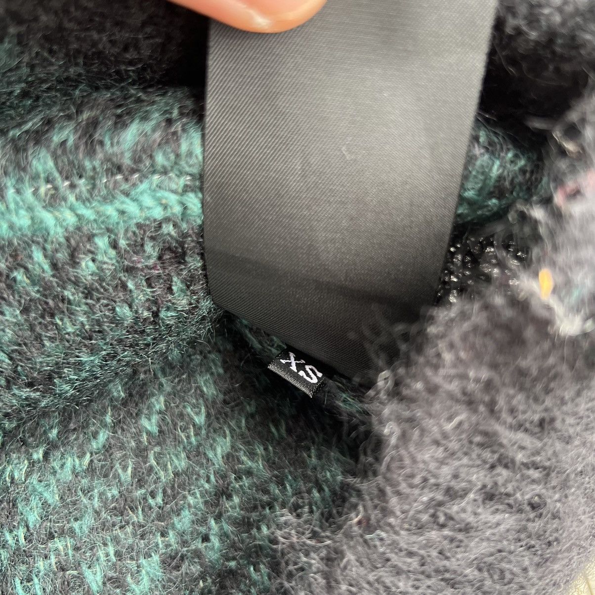 Isabel Benenato Isabel Benenato Mohair cardigan black/green Size US XS / EU 42 / 0 - 4 Thumbnail