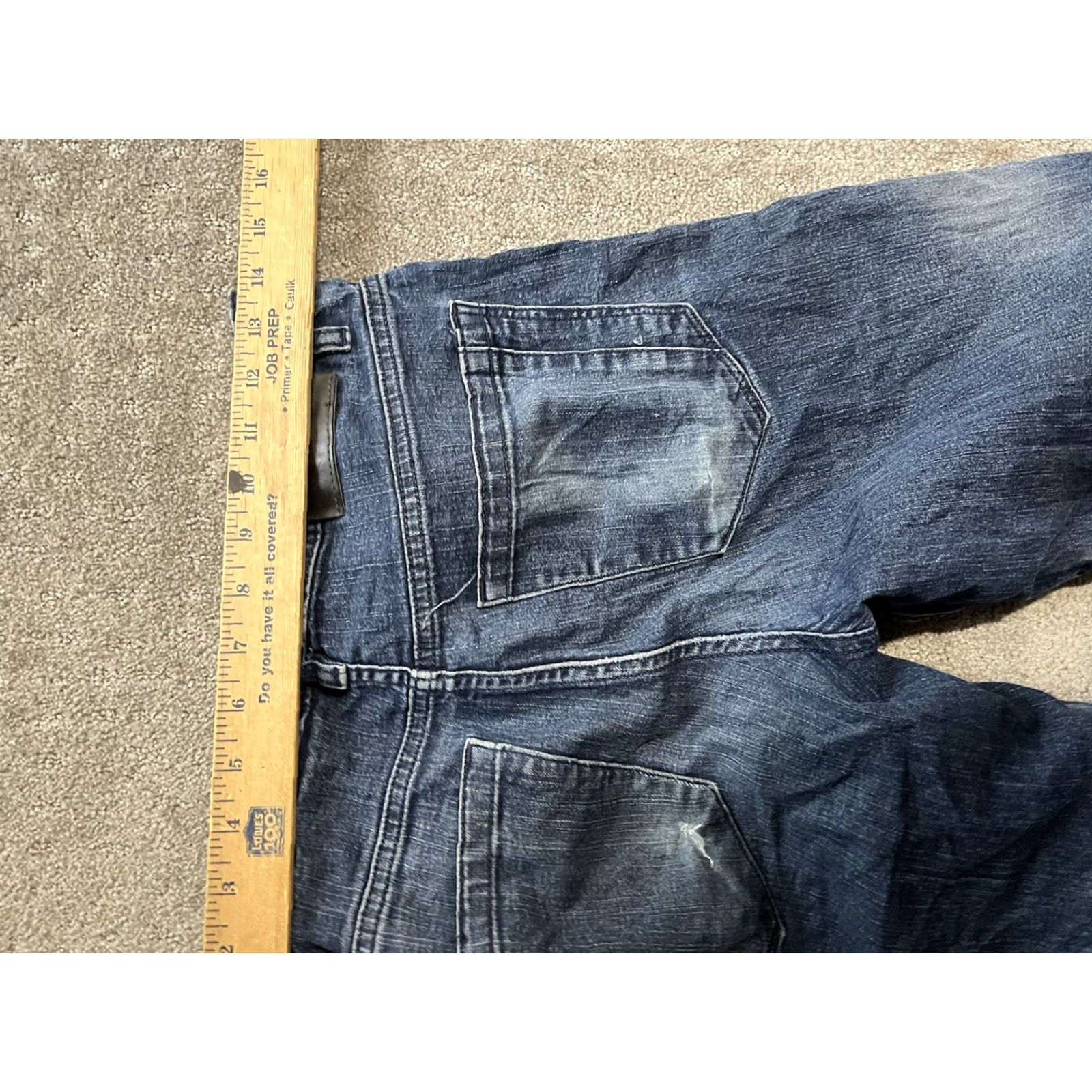 Perry Ellis Perry Ellis Jeans Denim Straight Leg Men 28x30 Blue Cotton High Rise 90s? Mid Rise Regular Inseam 30 Men Clothing Size US 28 / EU 44 - 6 Thumbnail