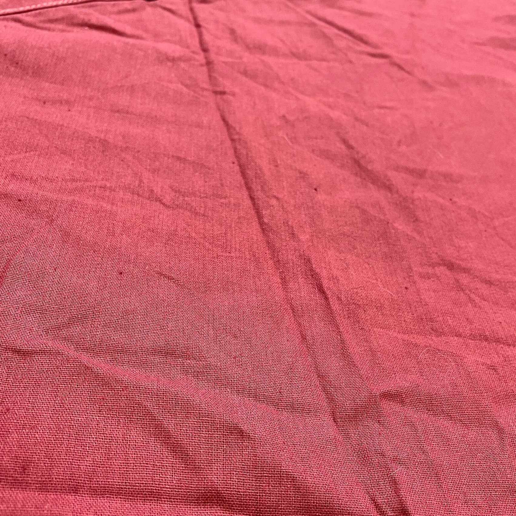 Vintage Unbranded T Shirt Top Womens 4XL Red Floral Short Sleeve V Neck Casual Buttons Size XXL / US 16-18 / IT 52-54 - 7 Thumbnail
