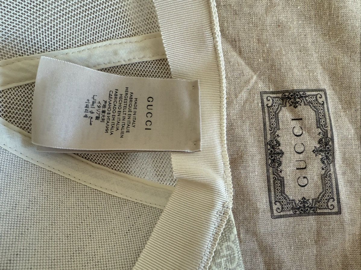 Gucci Authentic Gucci Beige GG Supreme Mesh Baseball Hat – Size M Size ONE SIZE - 7 Thumbnail