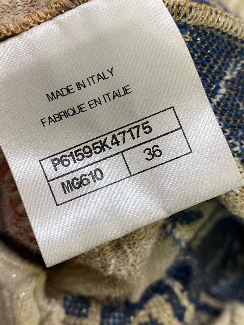 Chanel Chanel Egyptian series gold thread jacquart sweater Size XS / US 0-2 / IT 36-38 - 5 Thumbnail