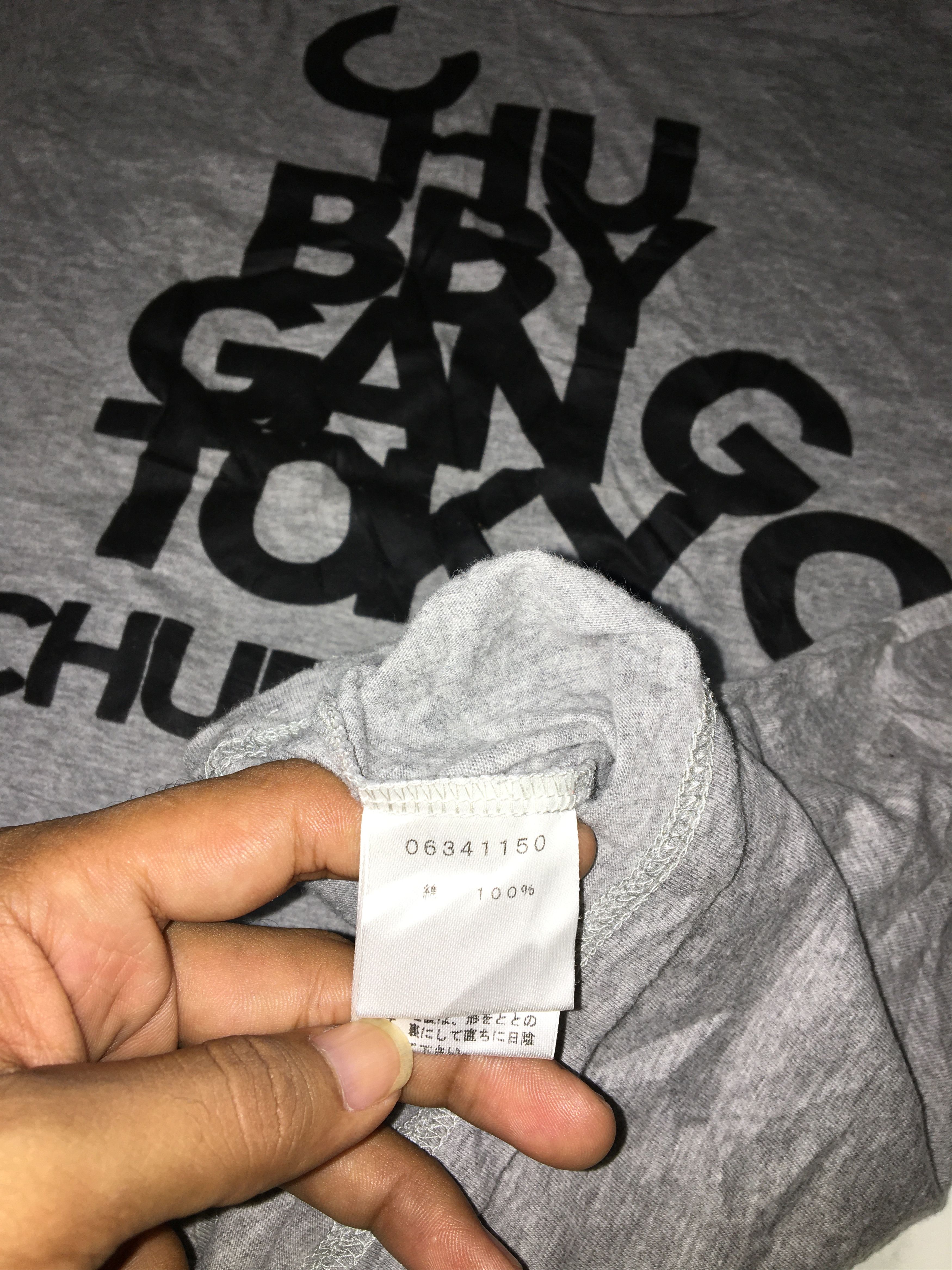 Japanese Brand CHUBBY GANG TSHIRT Size US S / EU 44-46 / 1 - 6 Thumbnail
