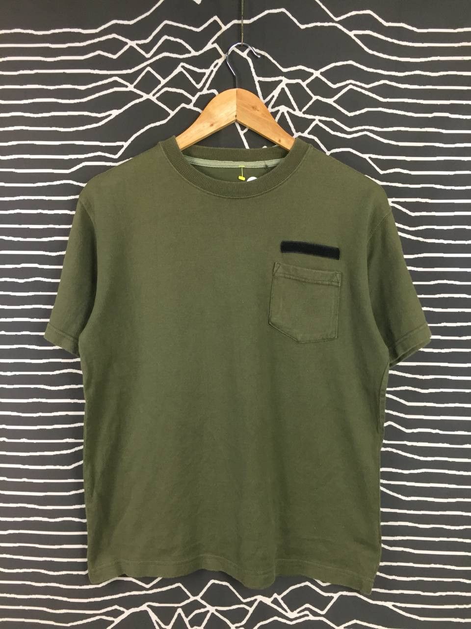 Vintage Avera Hibi Co. Ltd Army Green Casual Pocket Tee Size US M / EU 48-50 / 2 - 2 Thumbnail