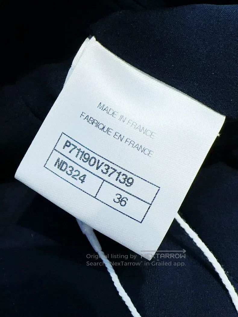 Chanel Chanel 21B autumn and winter preview dark blue diamond but Size XS / US 0-2 / IT 36-38 - 7 Thumbnail