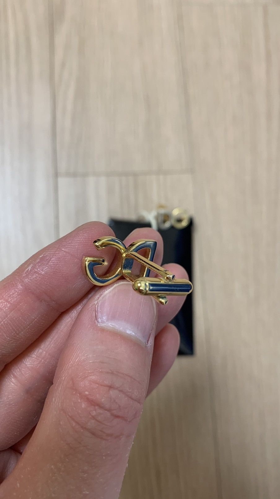 Dolce & Gabbana Dolce & Gabbana Gold Silver DG Cufflinks Size ONE SIZE - 3 Thumbnail