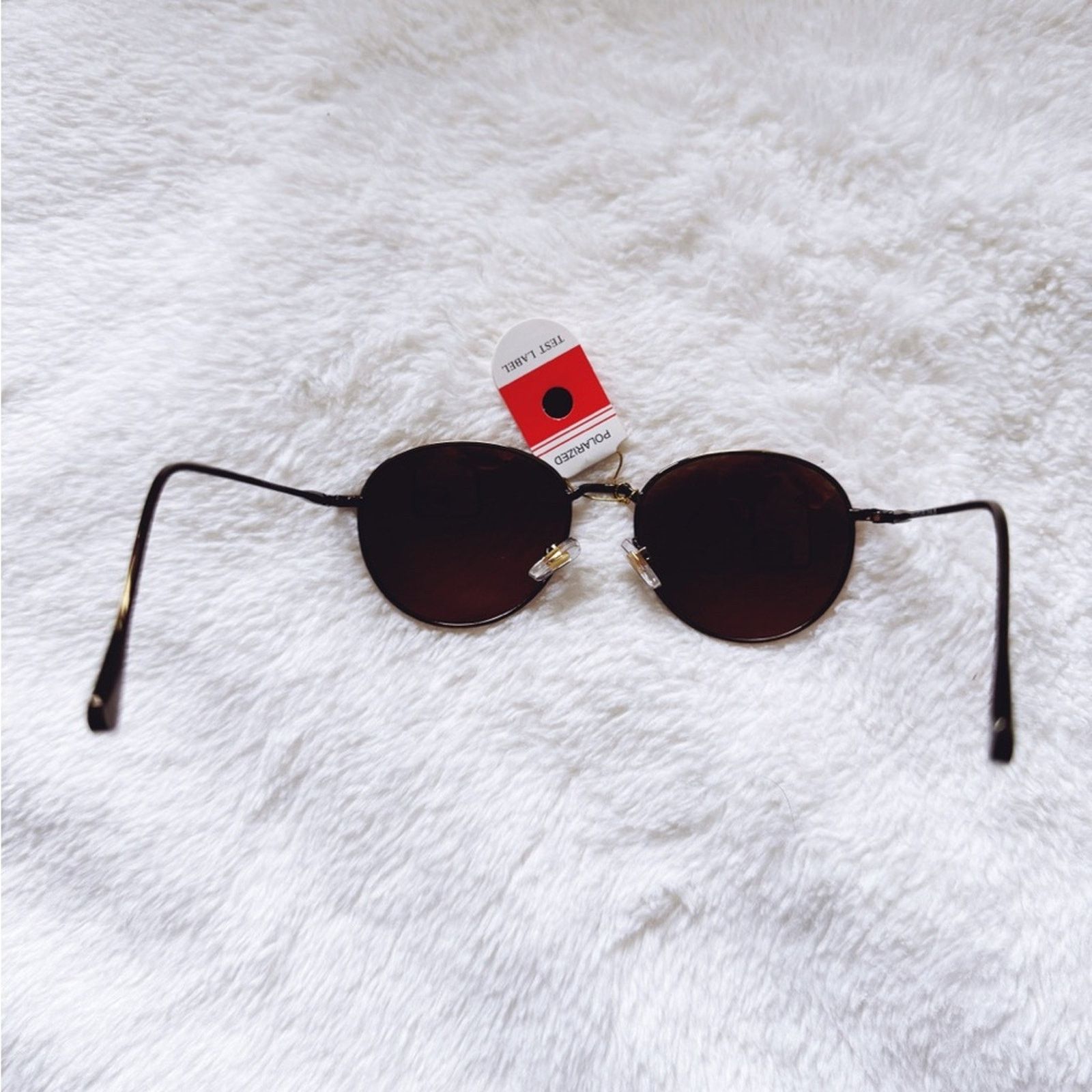 Other Brielle Bright Red Polarized Mirrored Sunglasses Size ONE SIZE - 11 Thumbnail